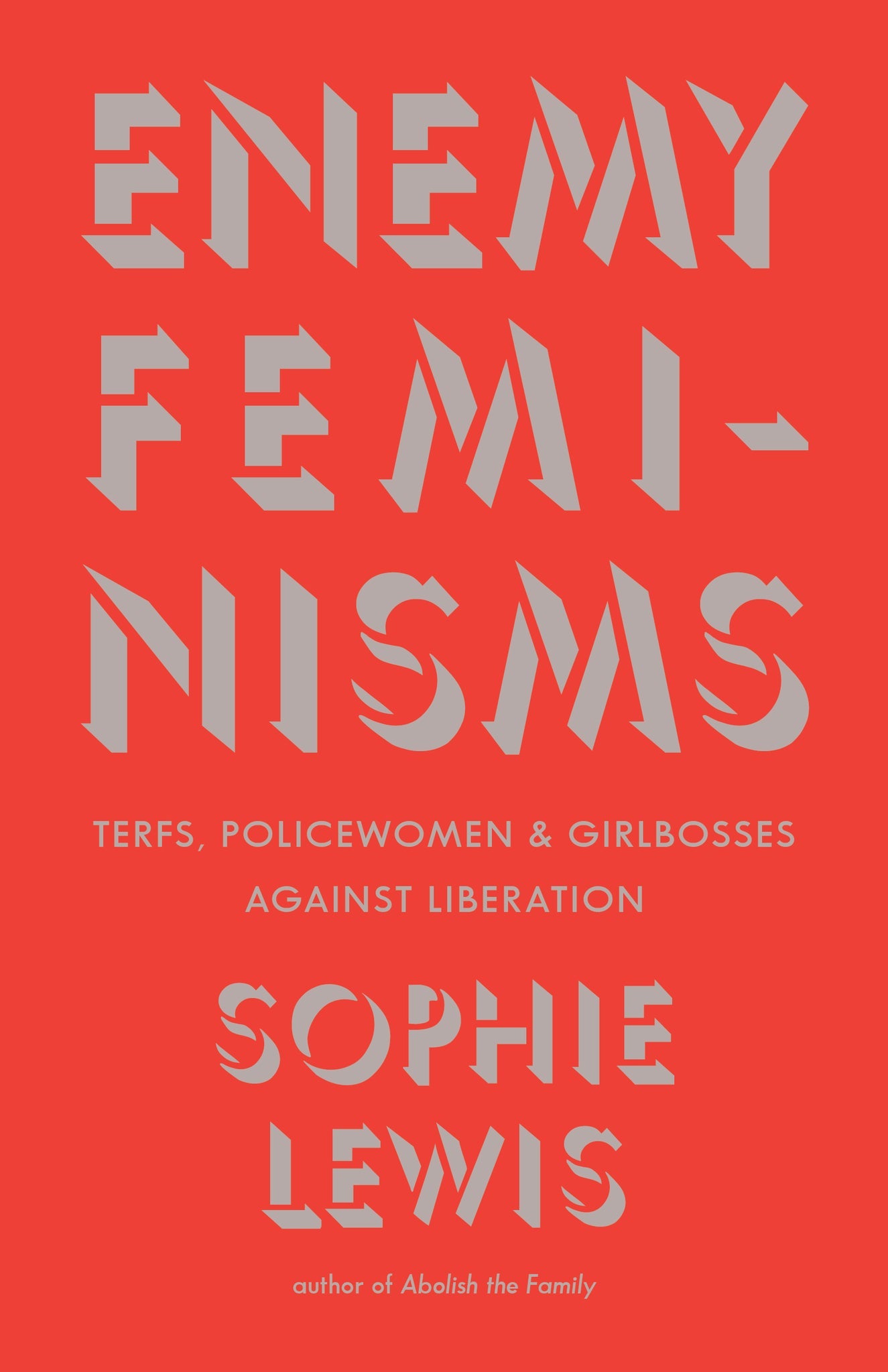 Cover image for Enemy Feminisms ISBN 9798888902936