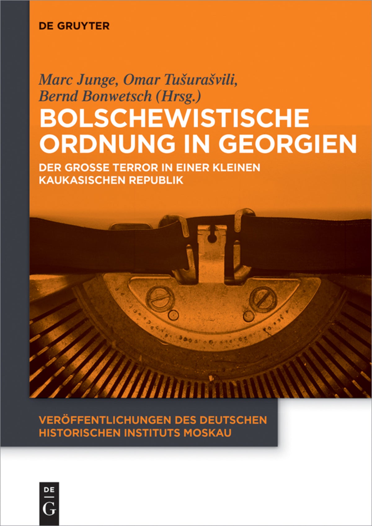 Cover image for Bolschewistische Ordnung in Georgien ISBN 9783110410297