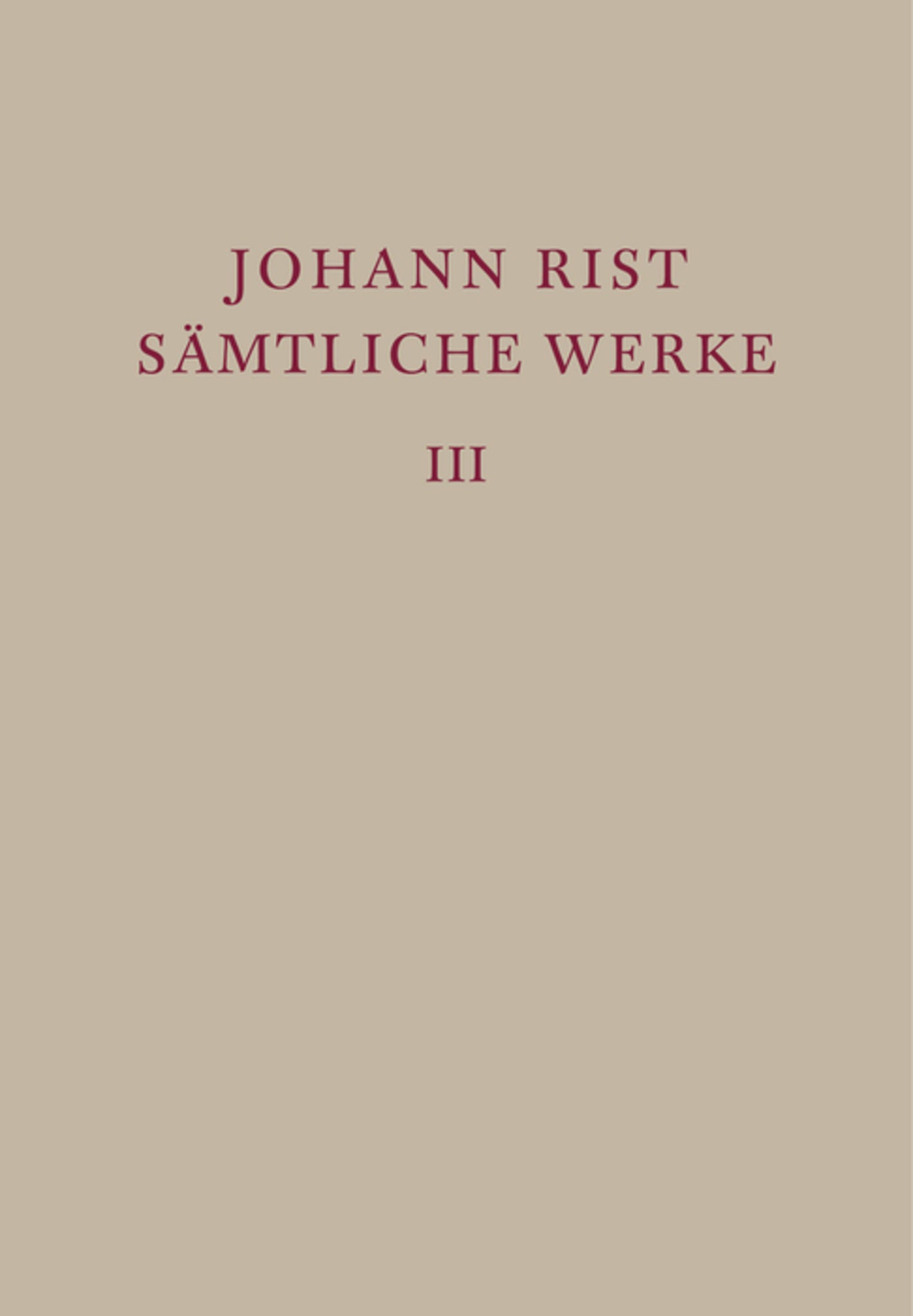 Dichtungen 1634–1642
