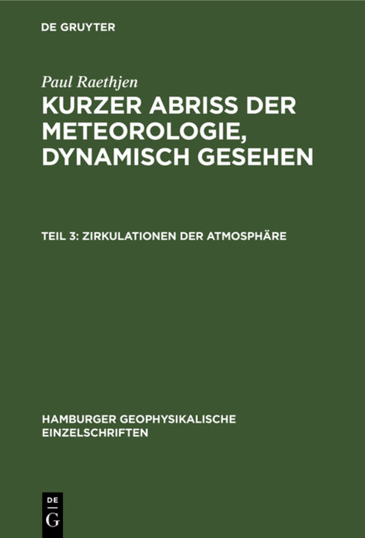 Zirkulationen der Atmosphäre