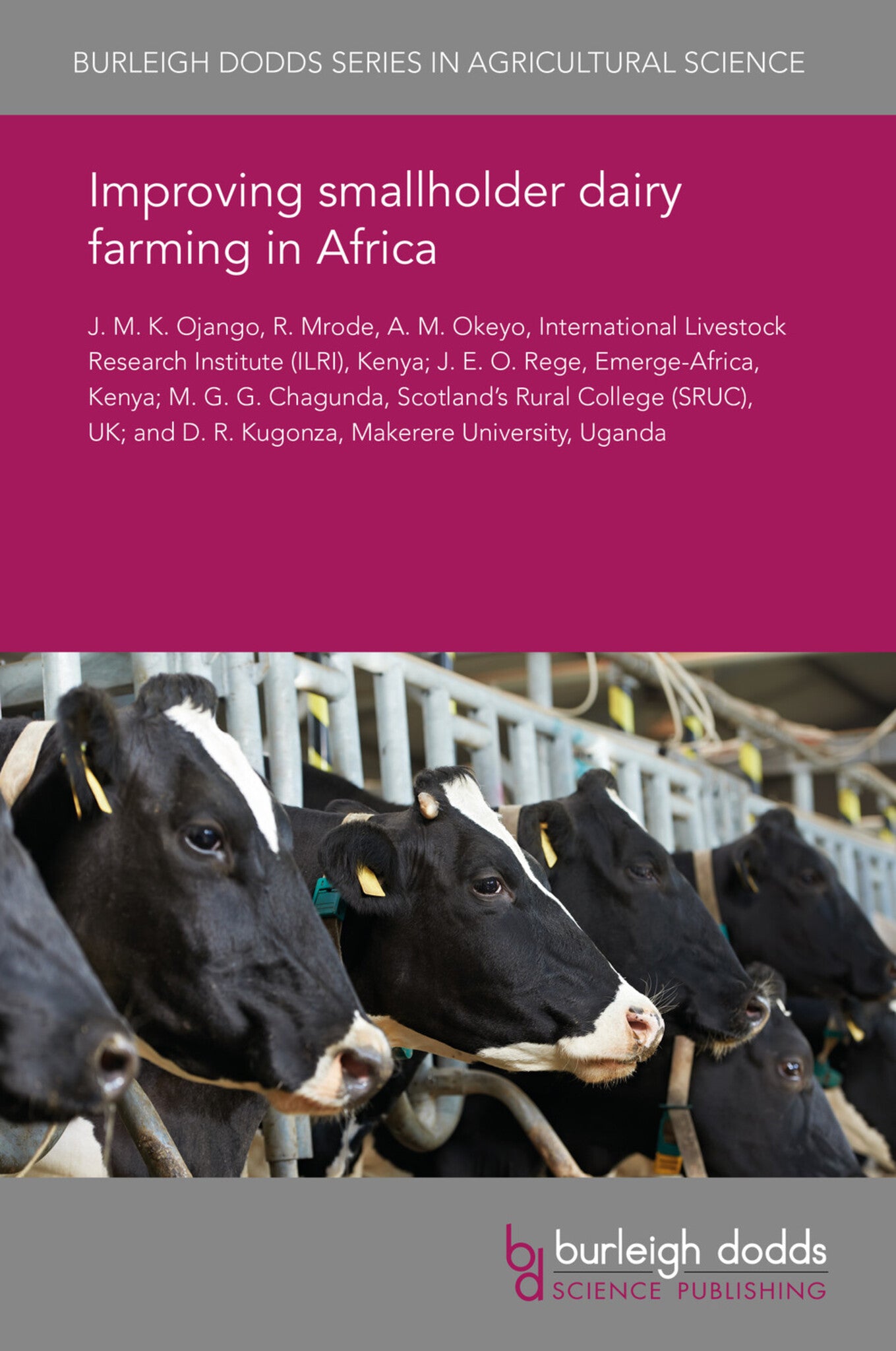 Cover image for Improving smallholder dairy farming in Africa ISBN 9781838791568