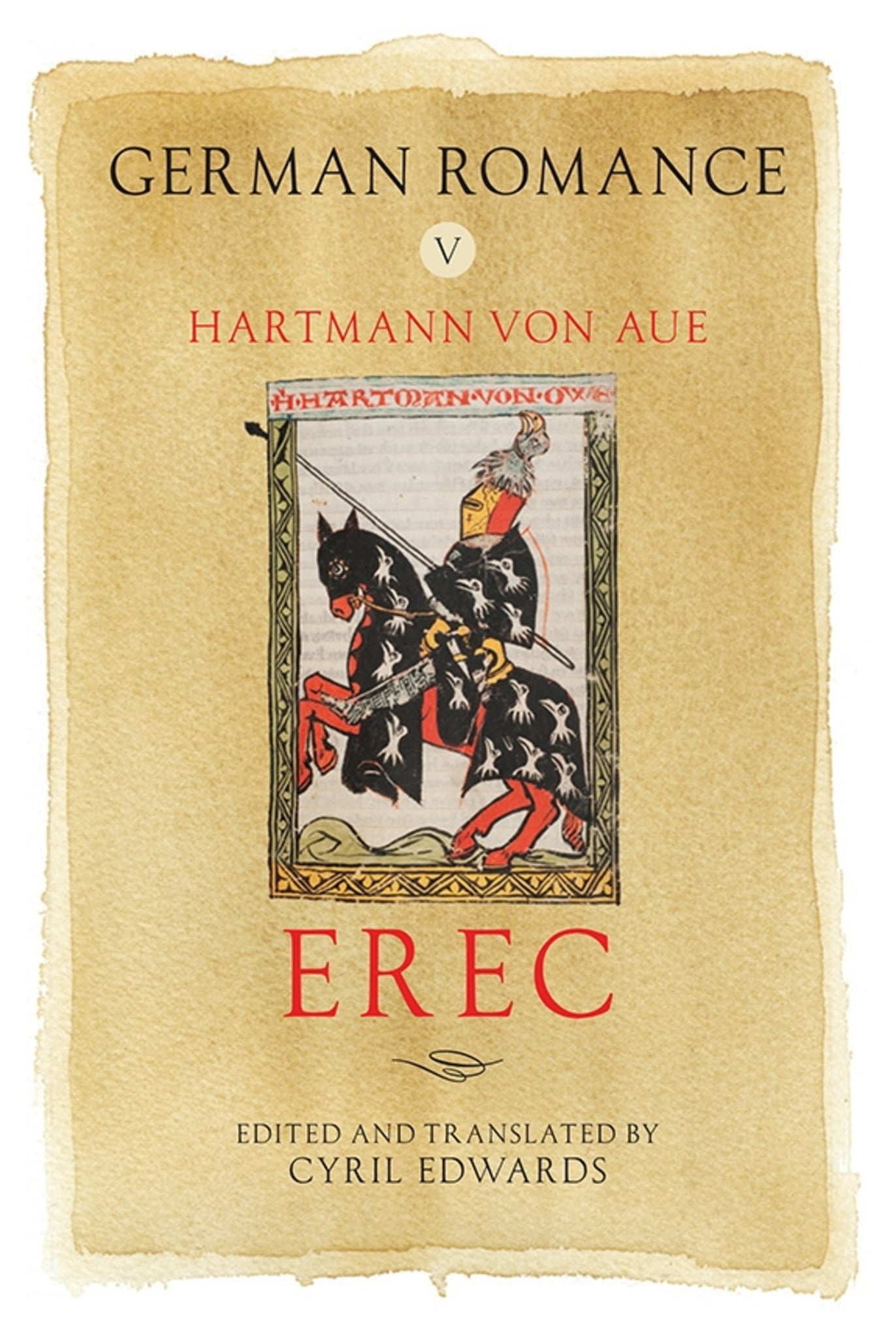 Cover image for German Romance V: Erec ISBN 9781843843788