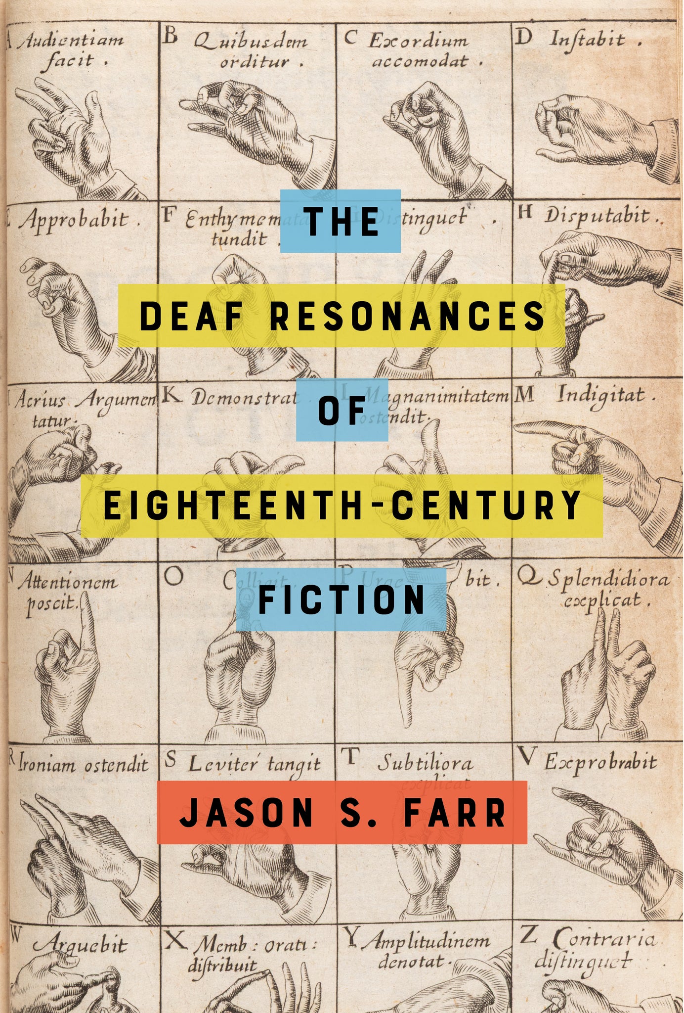 Cover image for The Deaf Resonances of Eighteenth-Century Fiction ISBN 9781503651104
