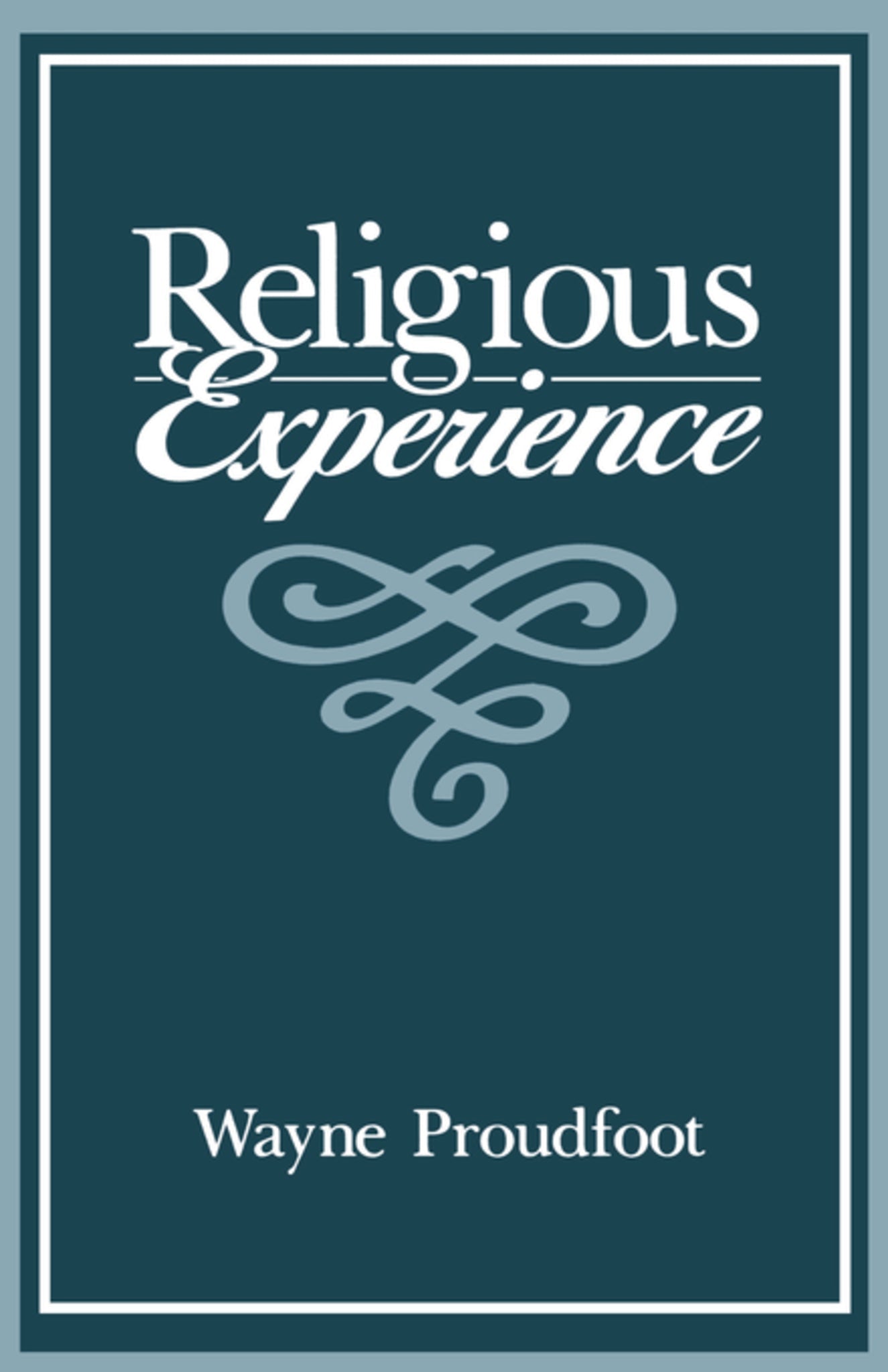 Cover image for Religious Experience ISBN 9780520908505