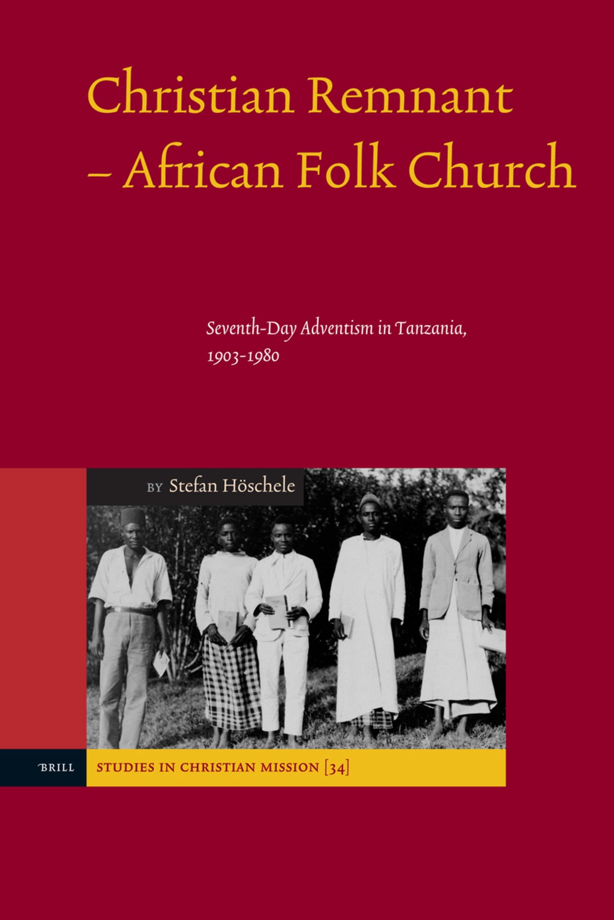 Cover image for Christian Remnant - African Folk Church ISBN 9789004162334