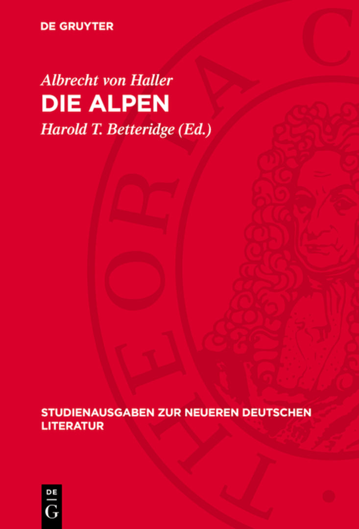 Cover image for Die Alpen ISBN 9783112709504