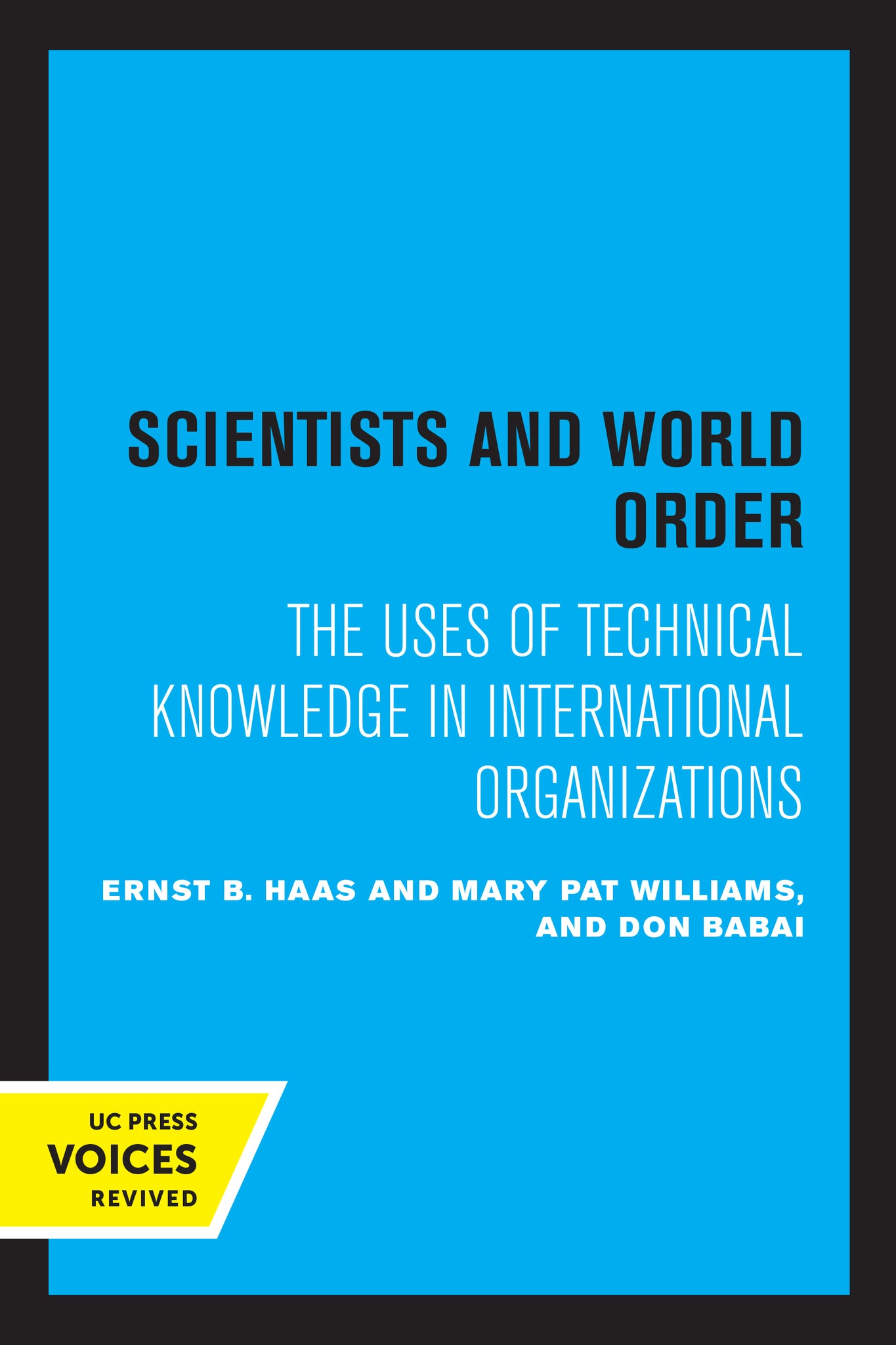 Cover image for Scientists and World Order ISBN 9780520321472
