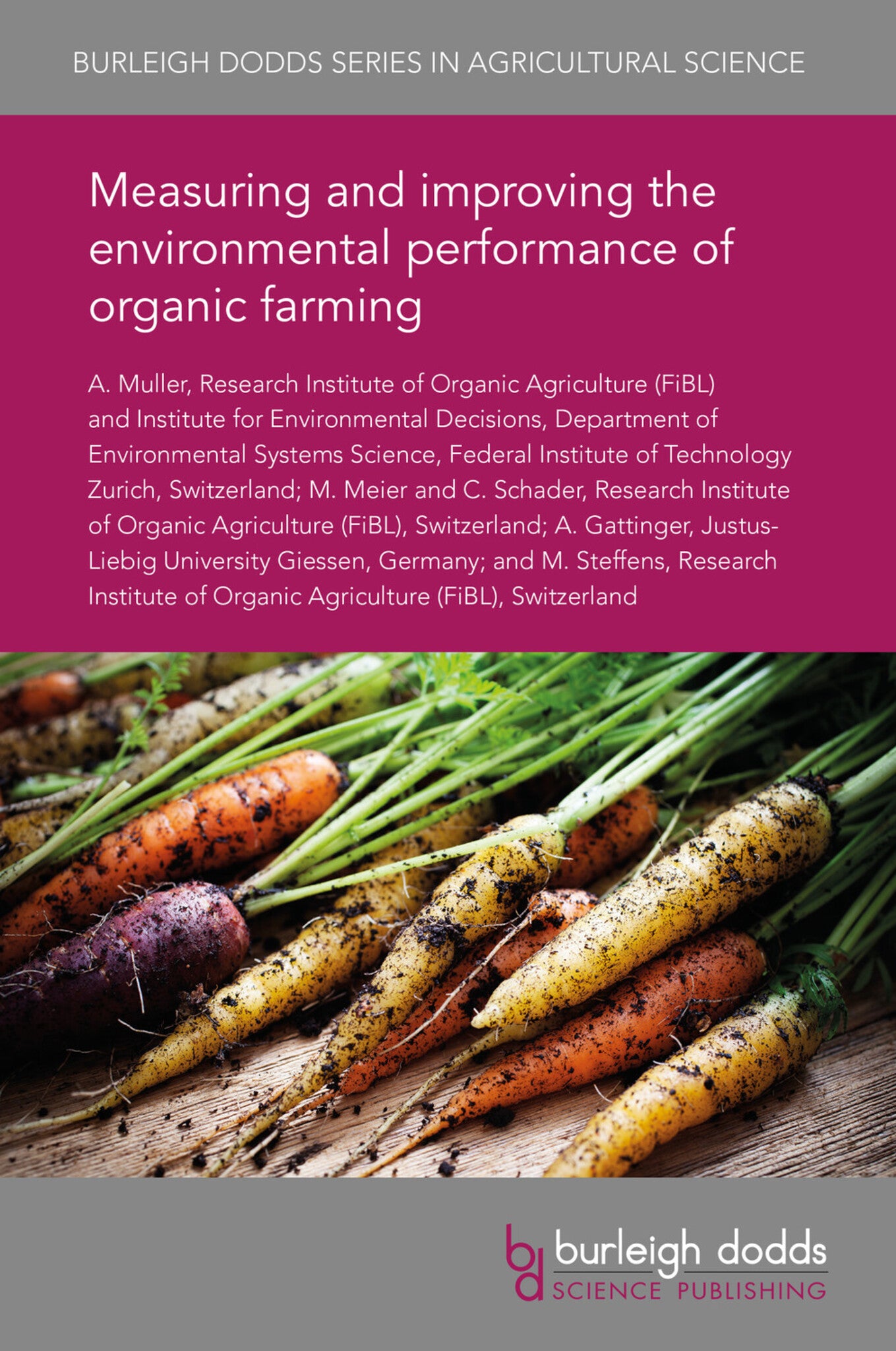 Cover image for Measuring and improving the environmental performance of organic farming ISBN 9781838796587