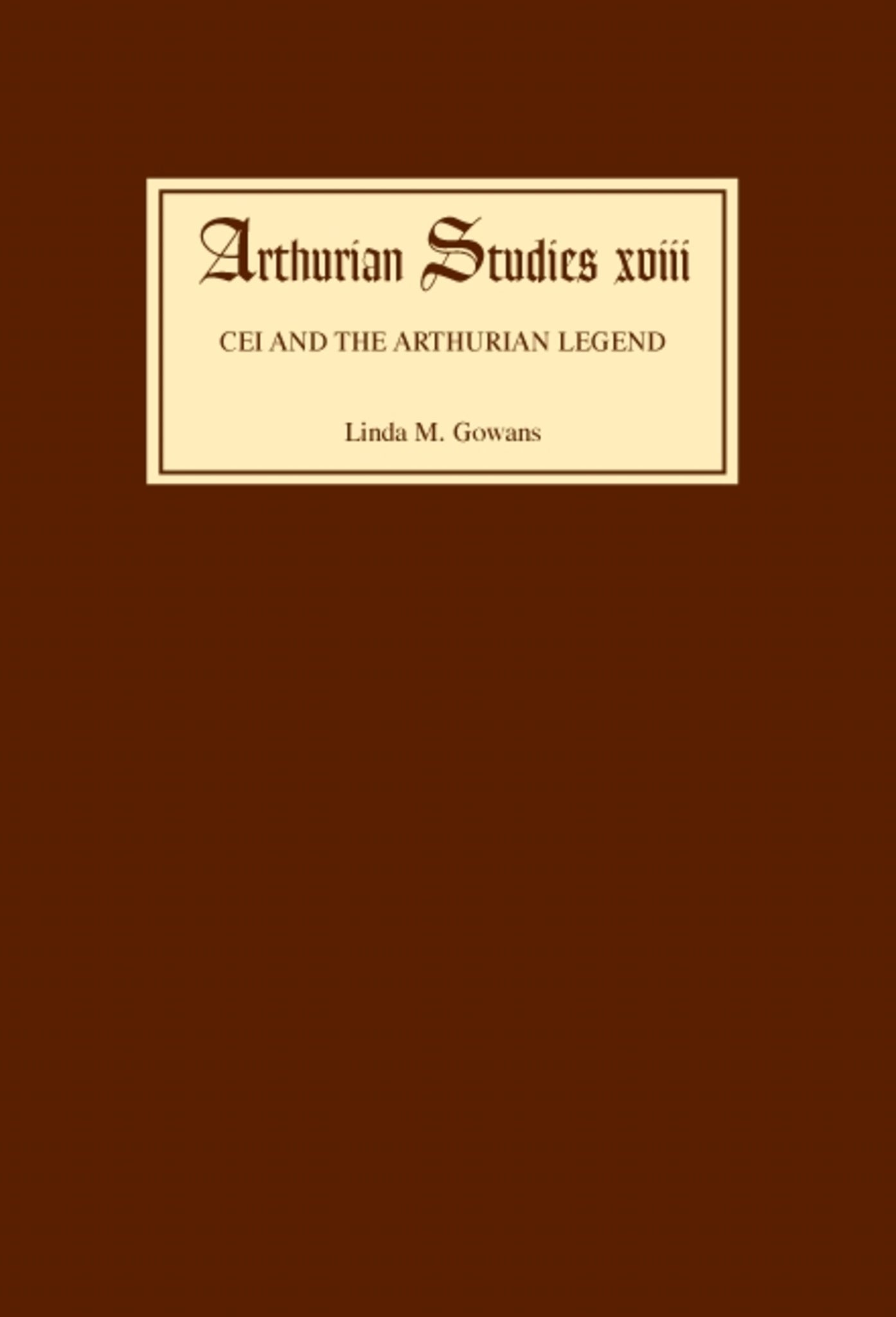 Cover image for Cei and the Arthurian Legend ISBN 9780859912617