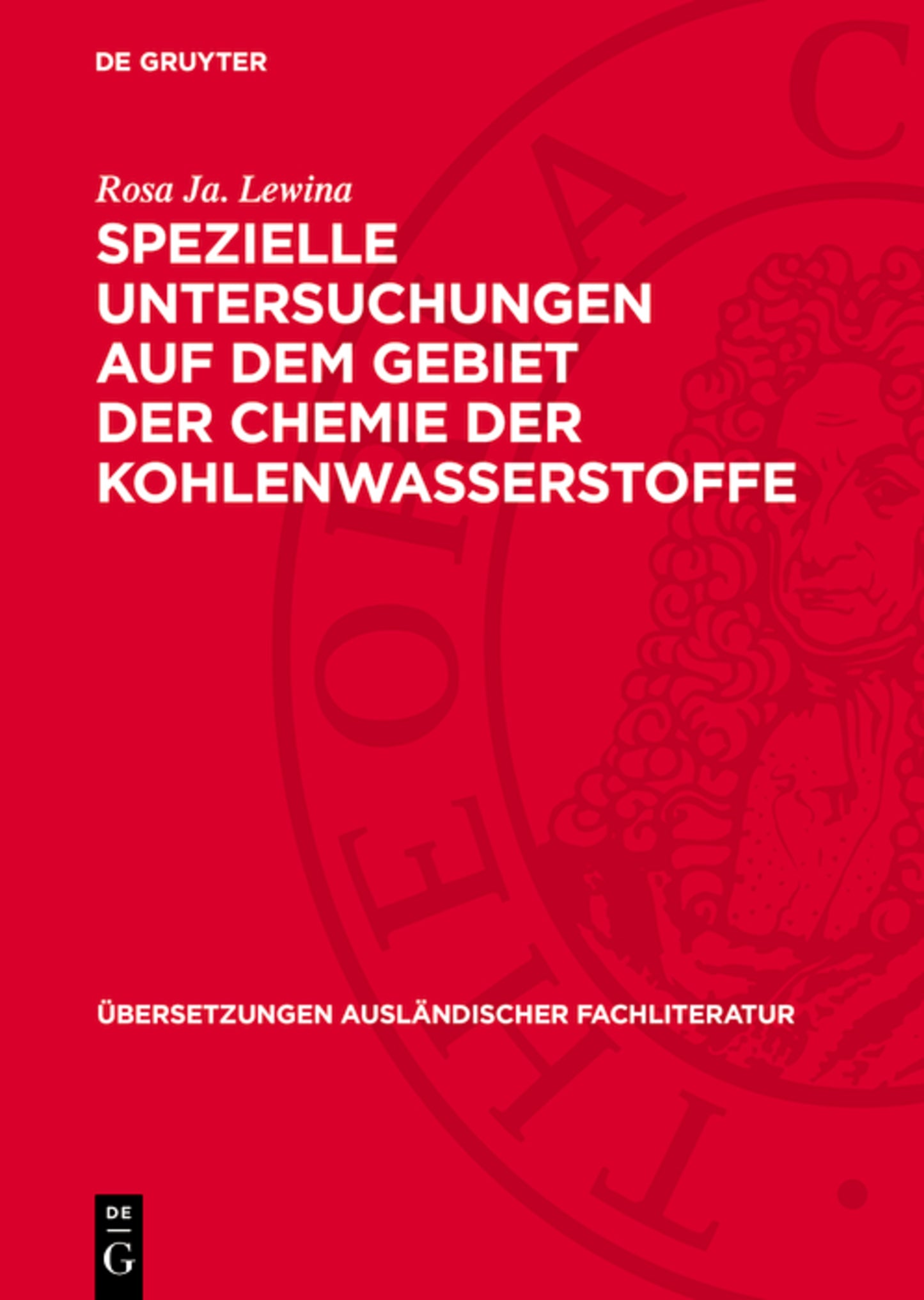 Spezielle Untersuchungen auf dem Gebiet der Chemie der Kohlenwasserstoffe