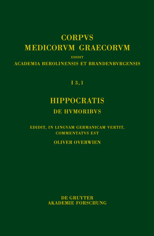Hippocratis De humoribus