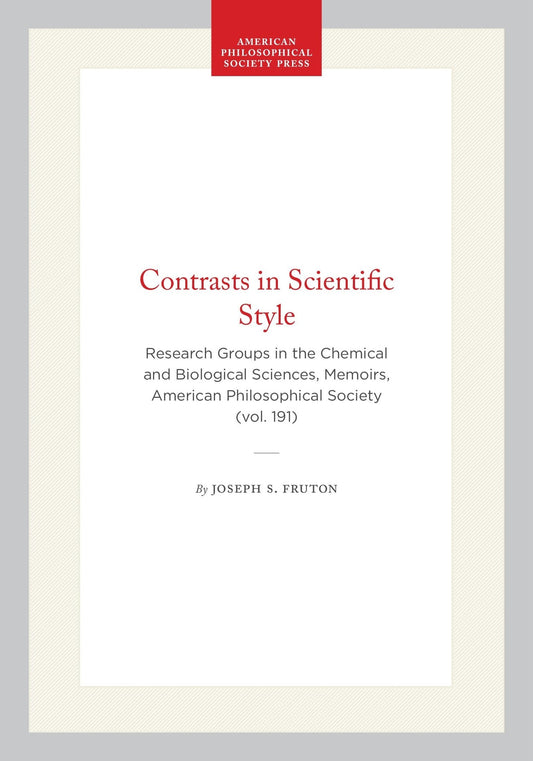 Contrasts in Scientific Style