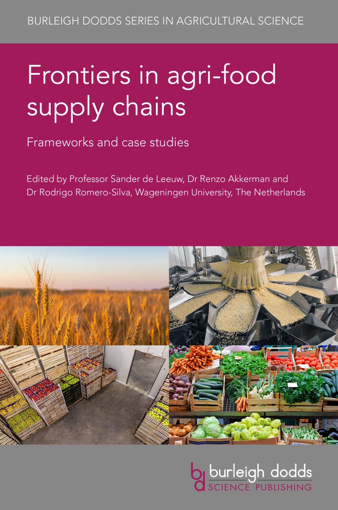 Cover image for Frontiers in agri-food supply chains ISBN 9781801462723