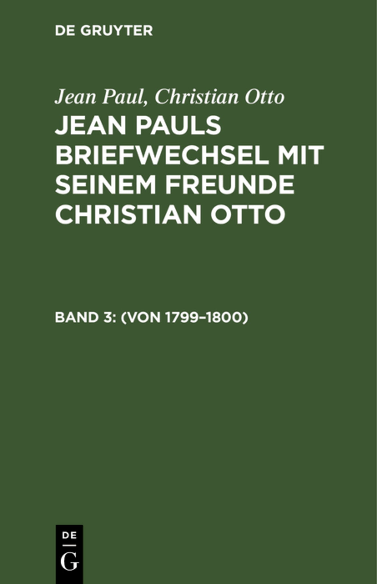 (Von 1799–1800)