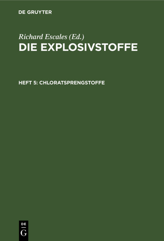 Chloratsprengstoffe