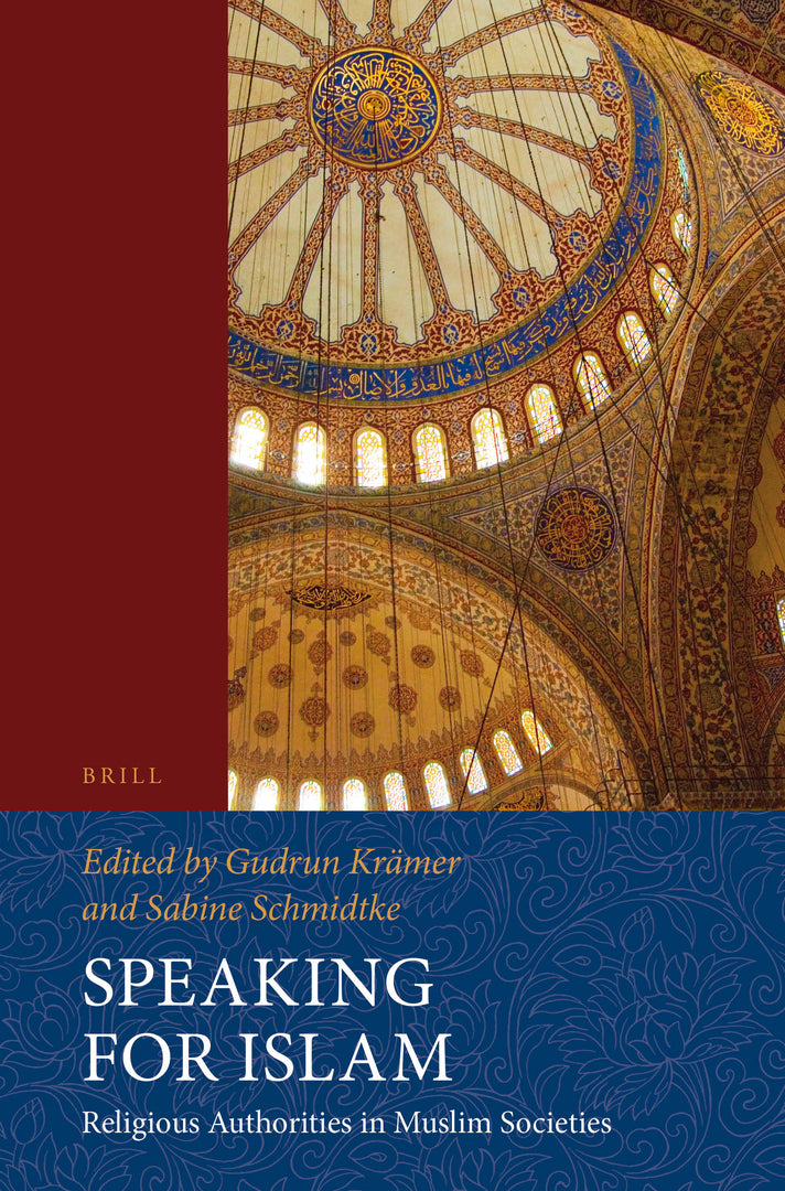 Cover image for Speaking for Islam ISBN 9789004272101