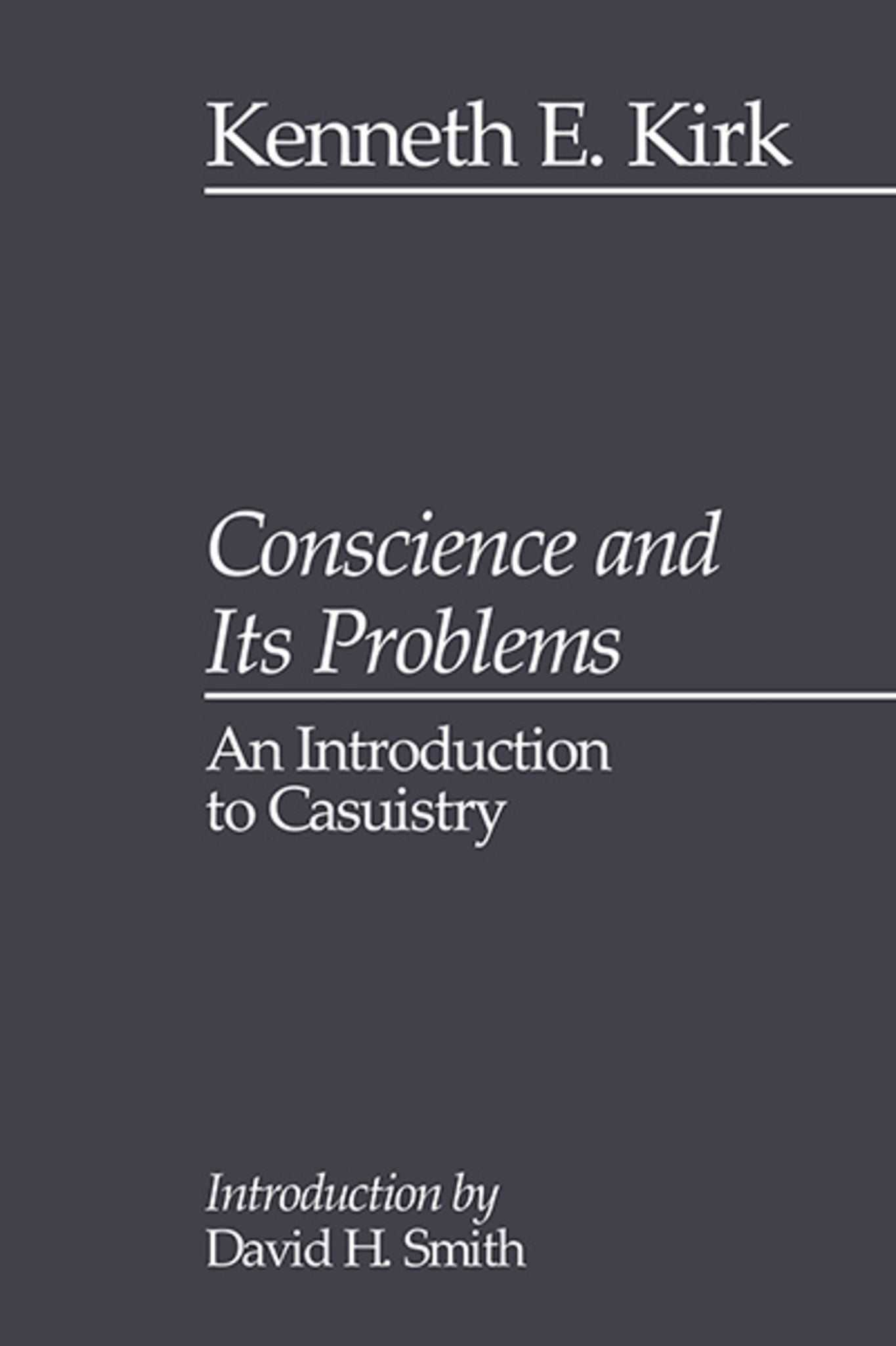 Conscience and its Problems