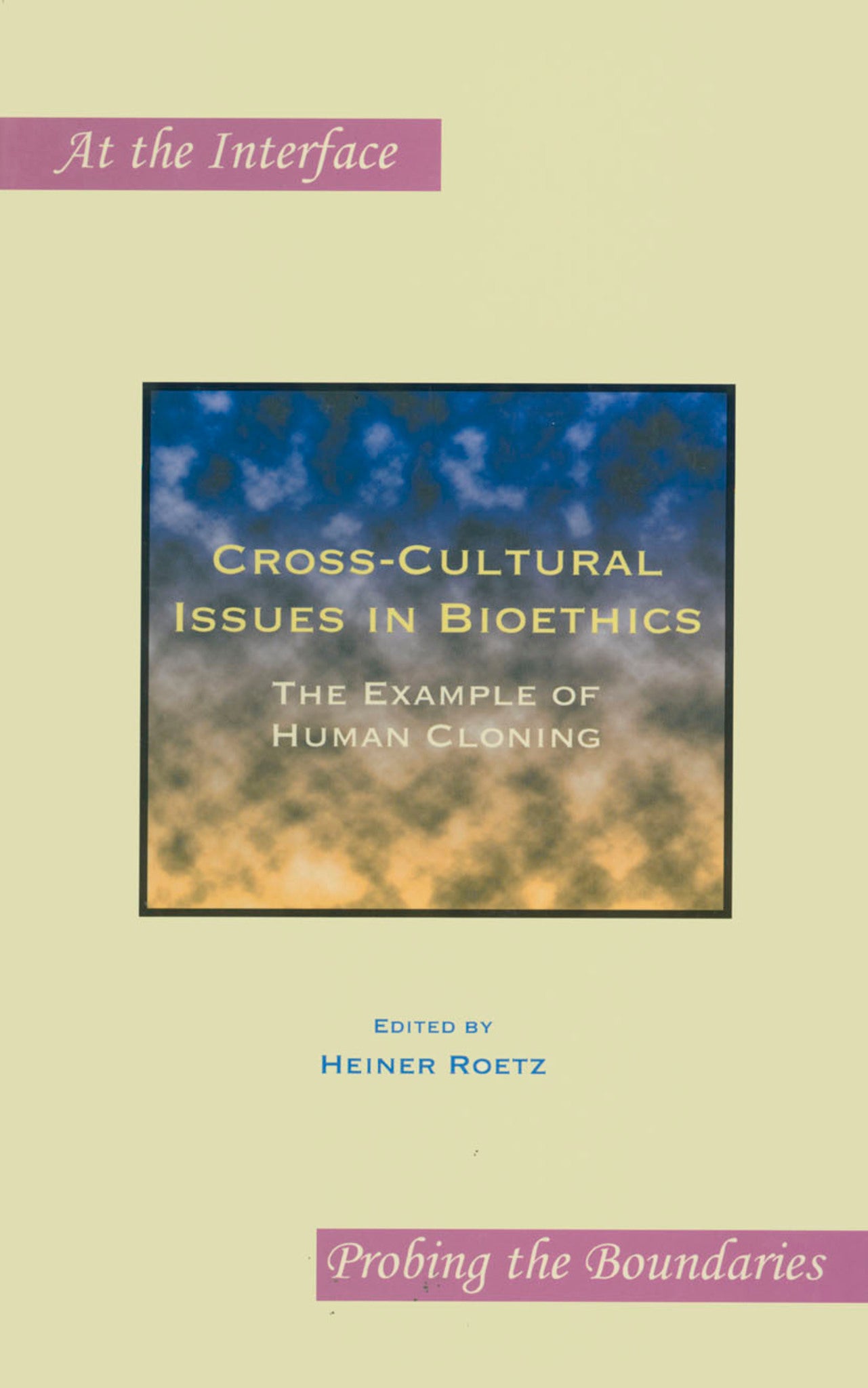 Cover image for Cross-Cultural Issues in Bioethics ISBN 9789042016095