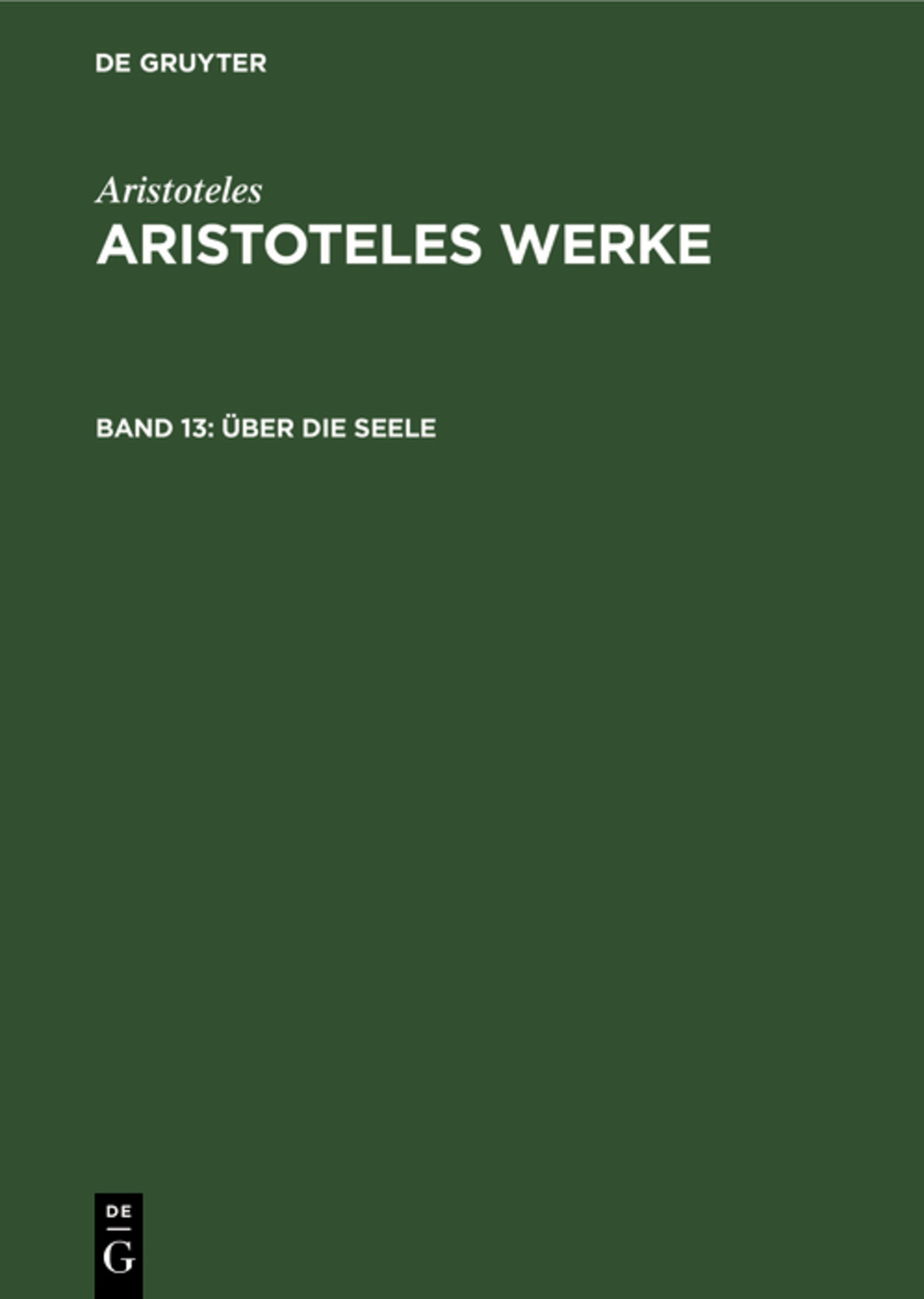 Über die Seele