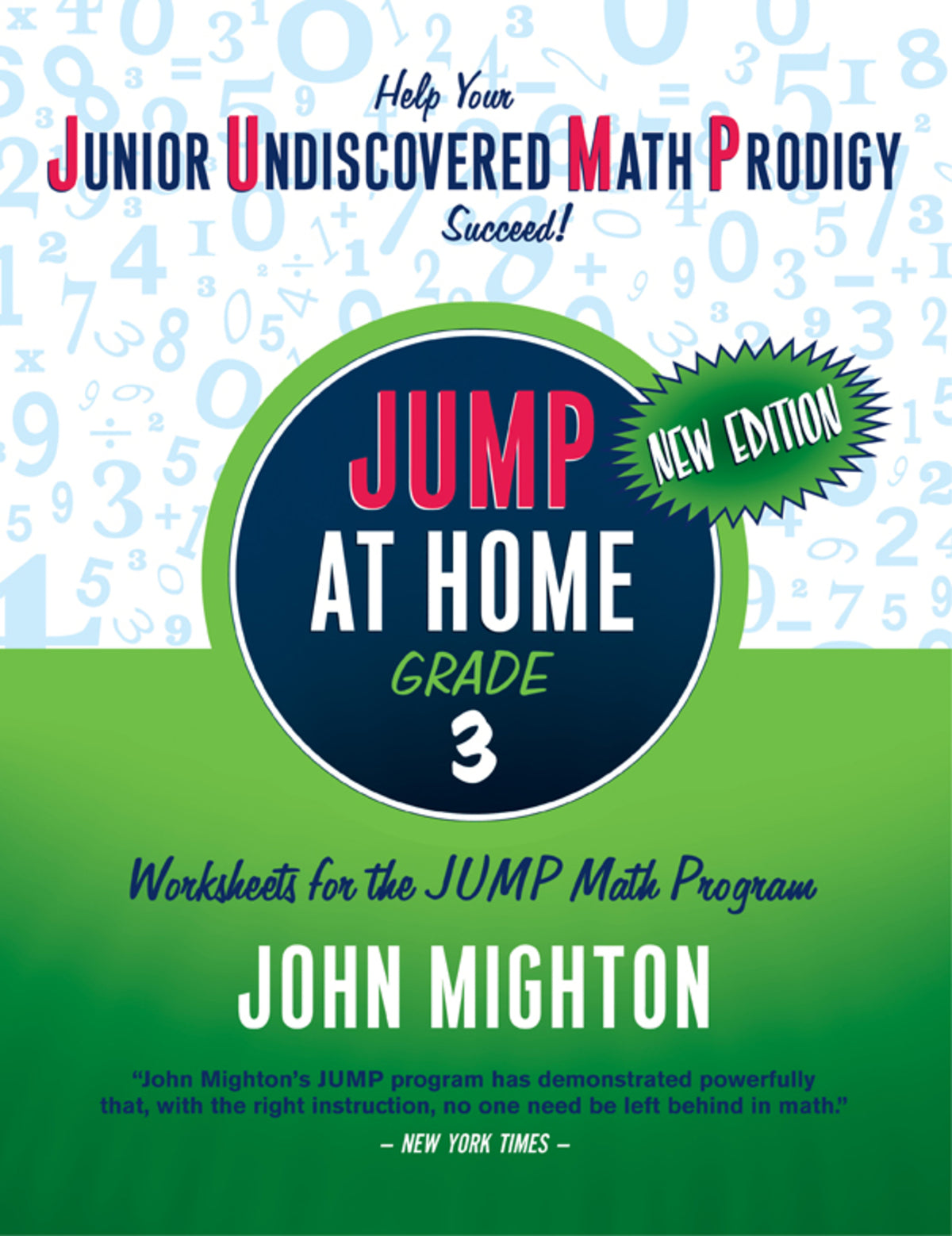 Cover image for Jump at Home: Grade 3 ISBN 9780887849763