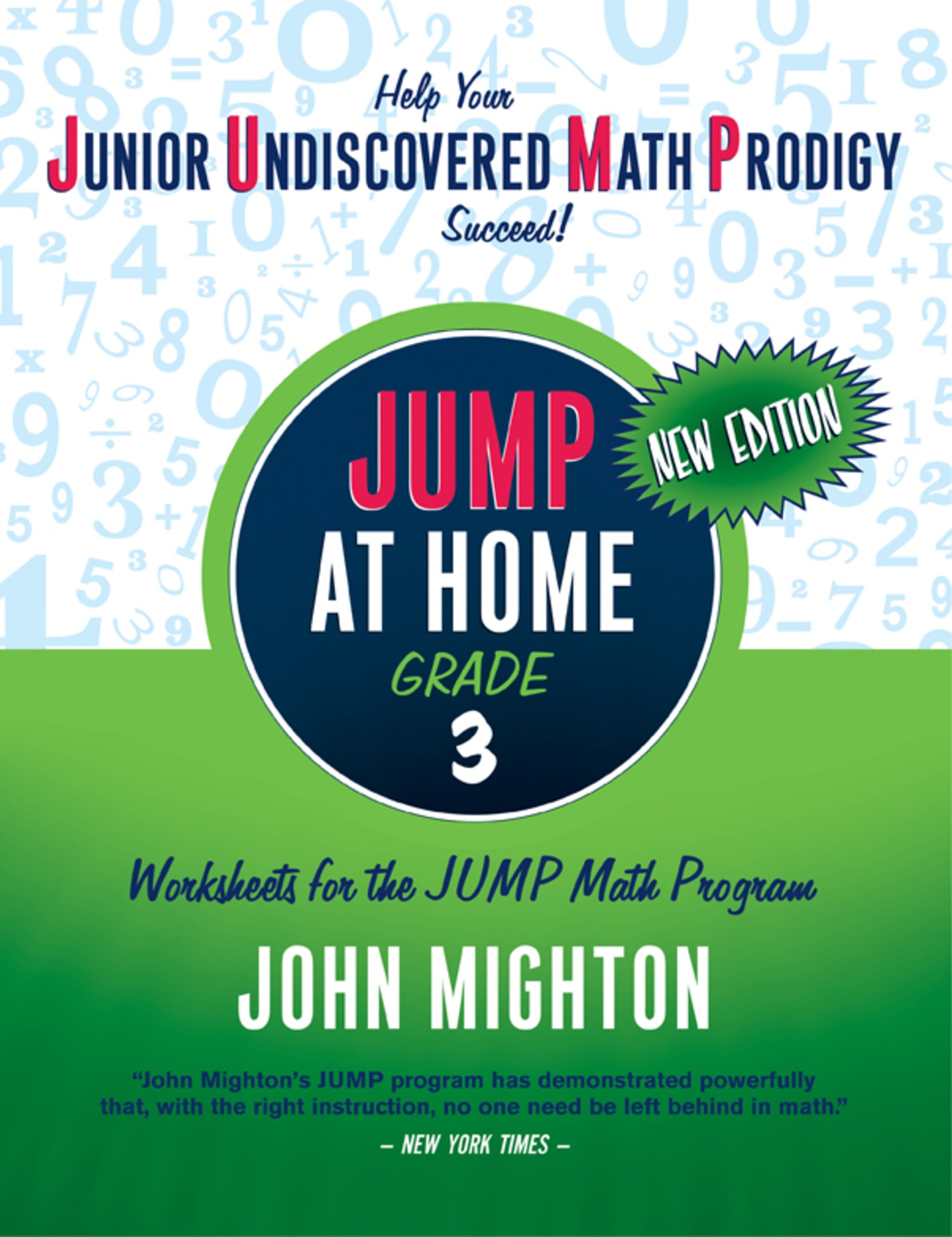 Cover image for Jump at Home: Grade 3 ISBN 9780887849763