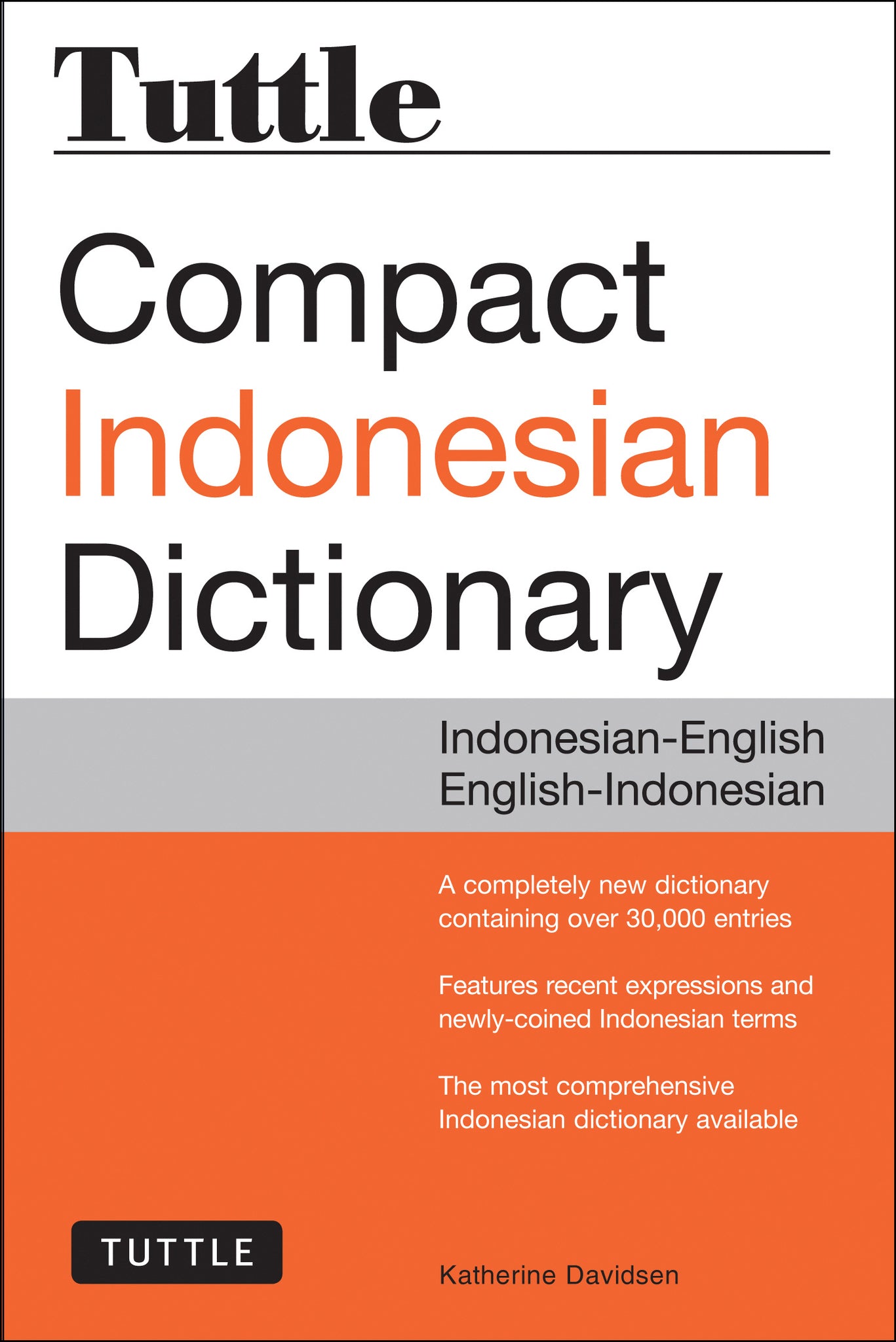 Cover image for Tuttle Compact Indonesian Dictionary ISBN 9780804845175