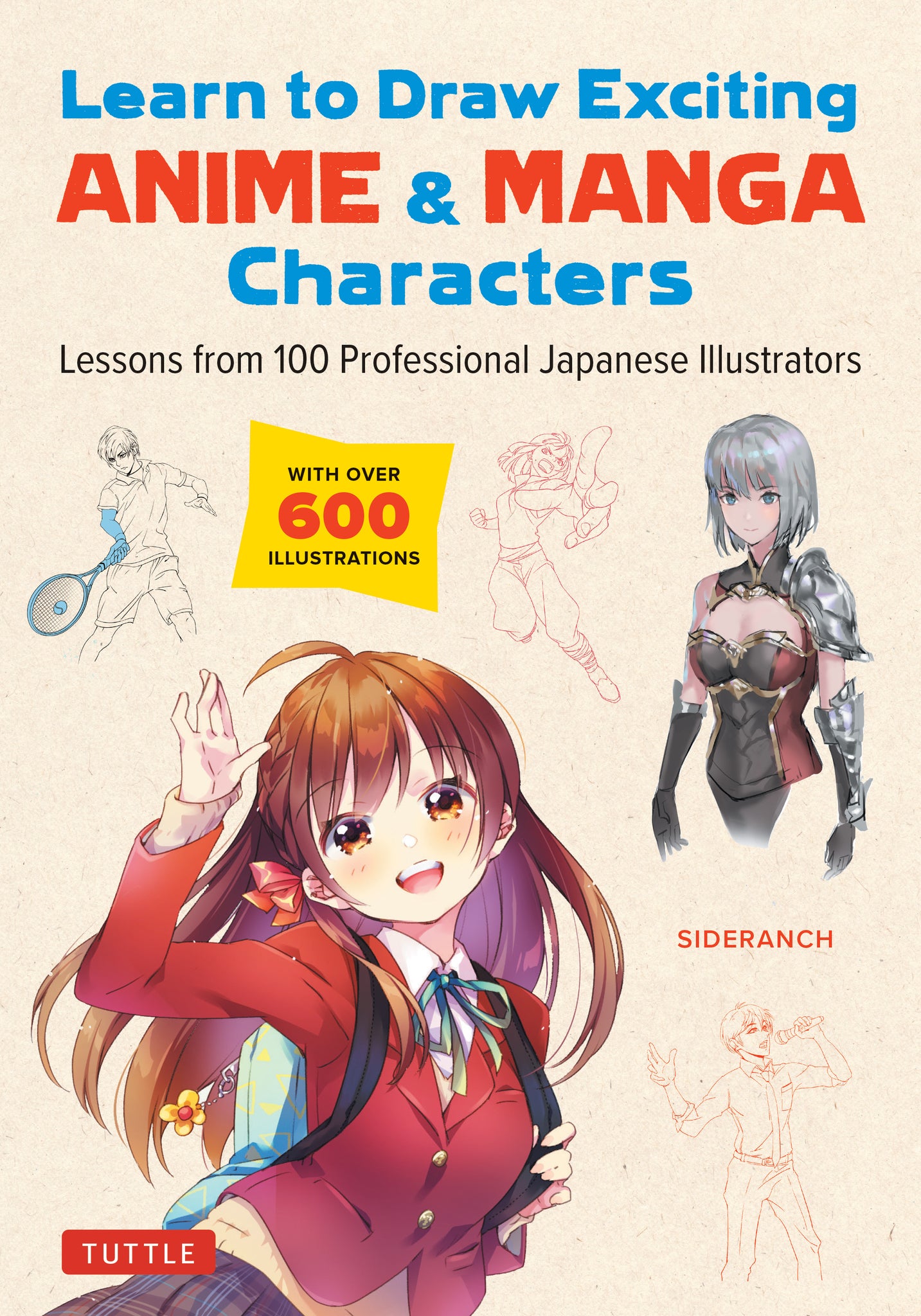 Cover image for Learn to Draw Exciting Anime & Manga Characters ISBN 9784805317167