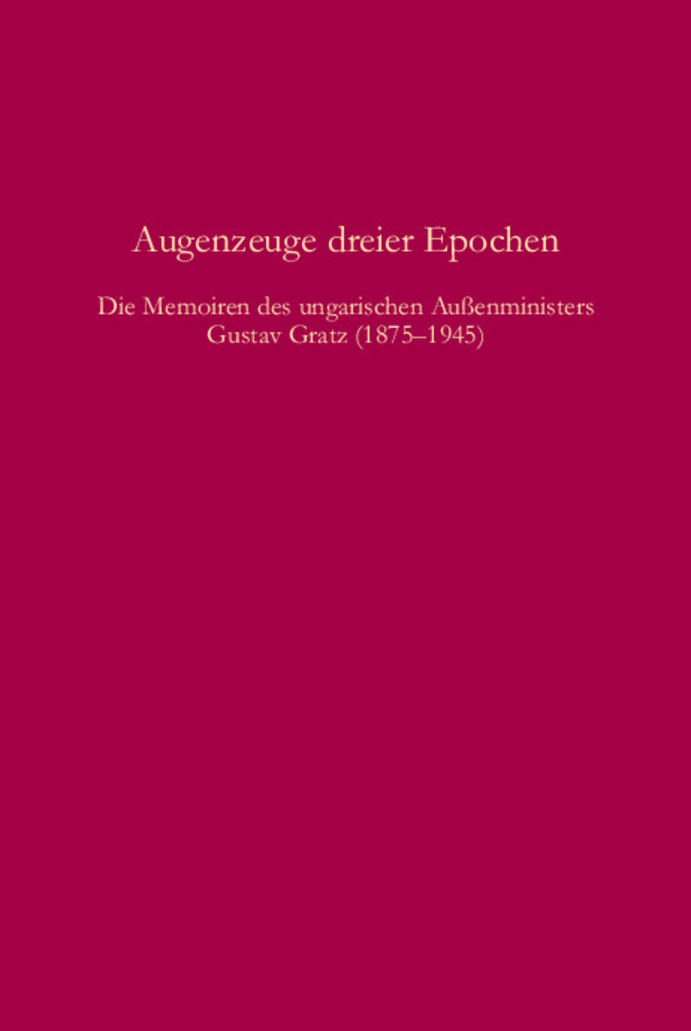 Augenzeuge dreier Epochen