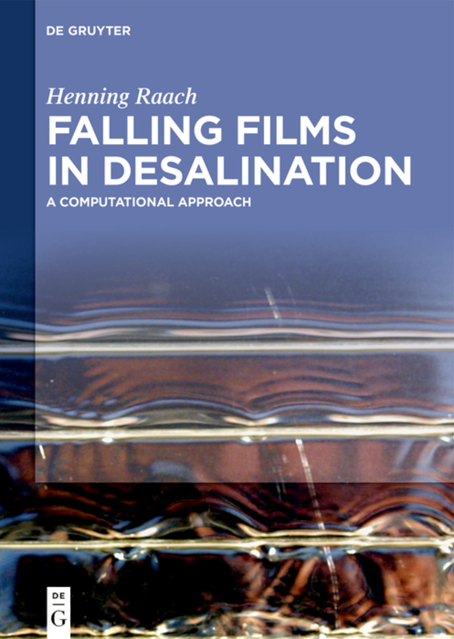 Cover image for Falling Films in Desalination ISBN 9783110591774