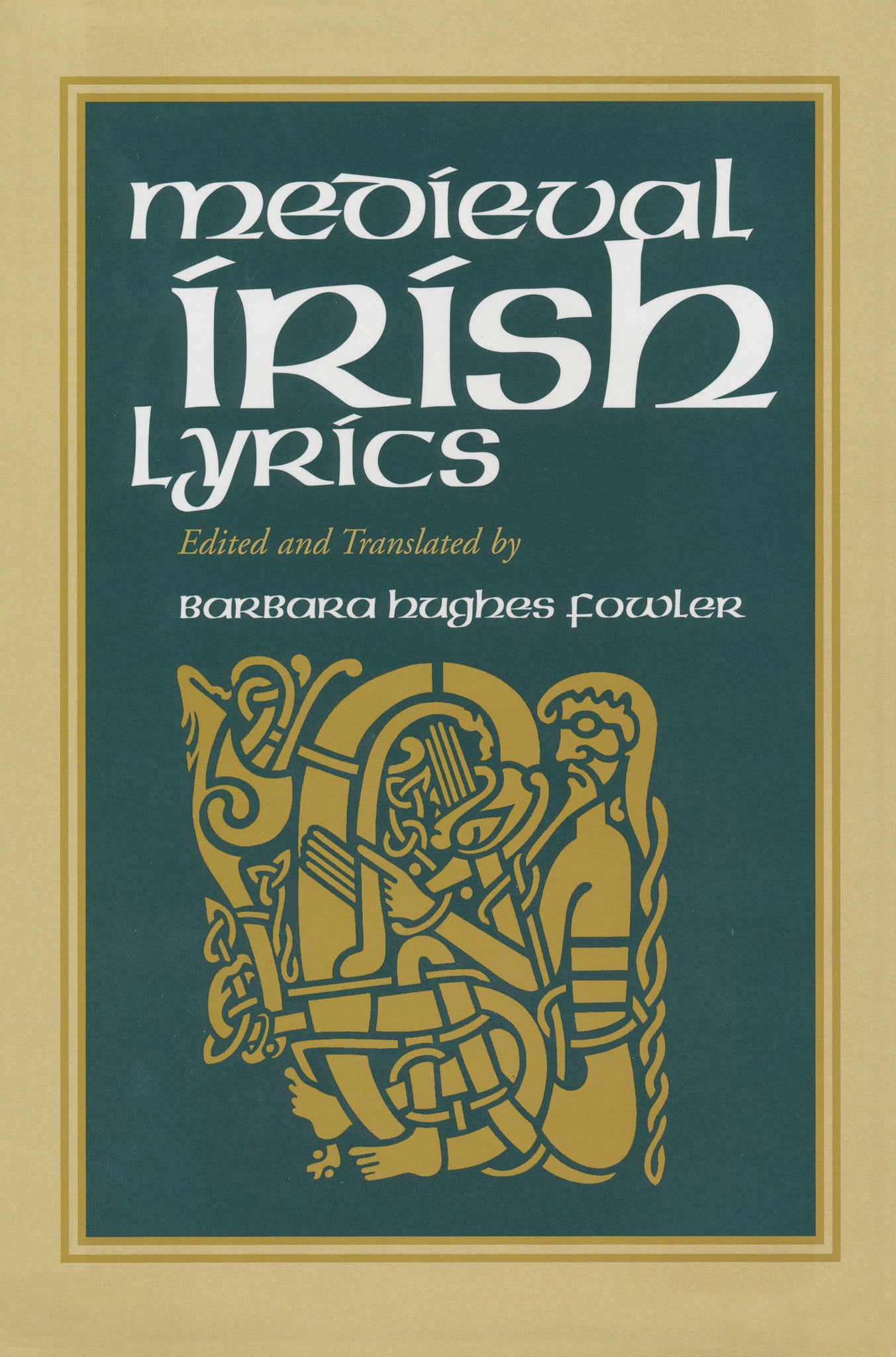 Cover image for Medieval Irish Lyrics ISBN 9780268034566