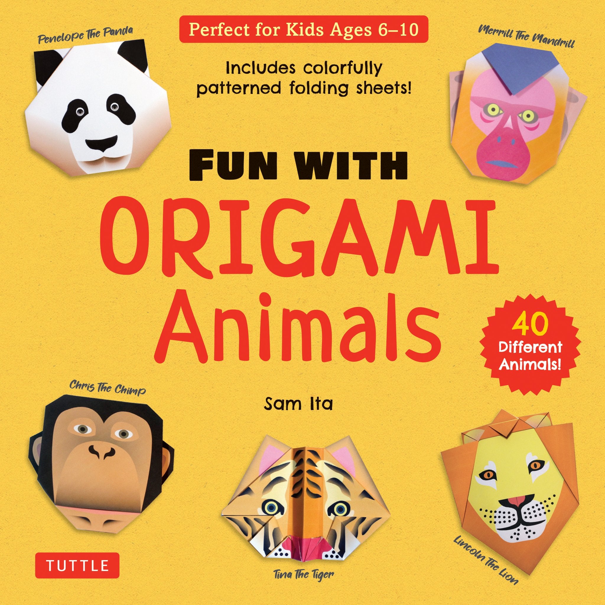 Cover image for Fun with Origami Animals Kit ISBN 9780804855471