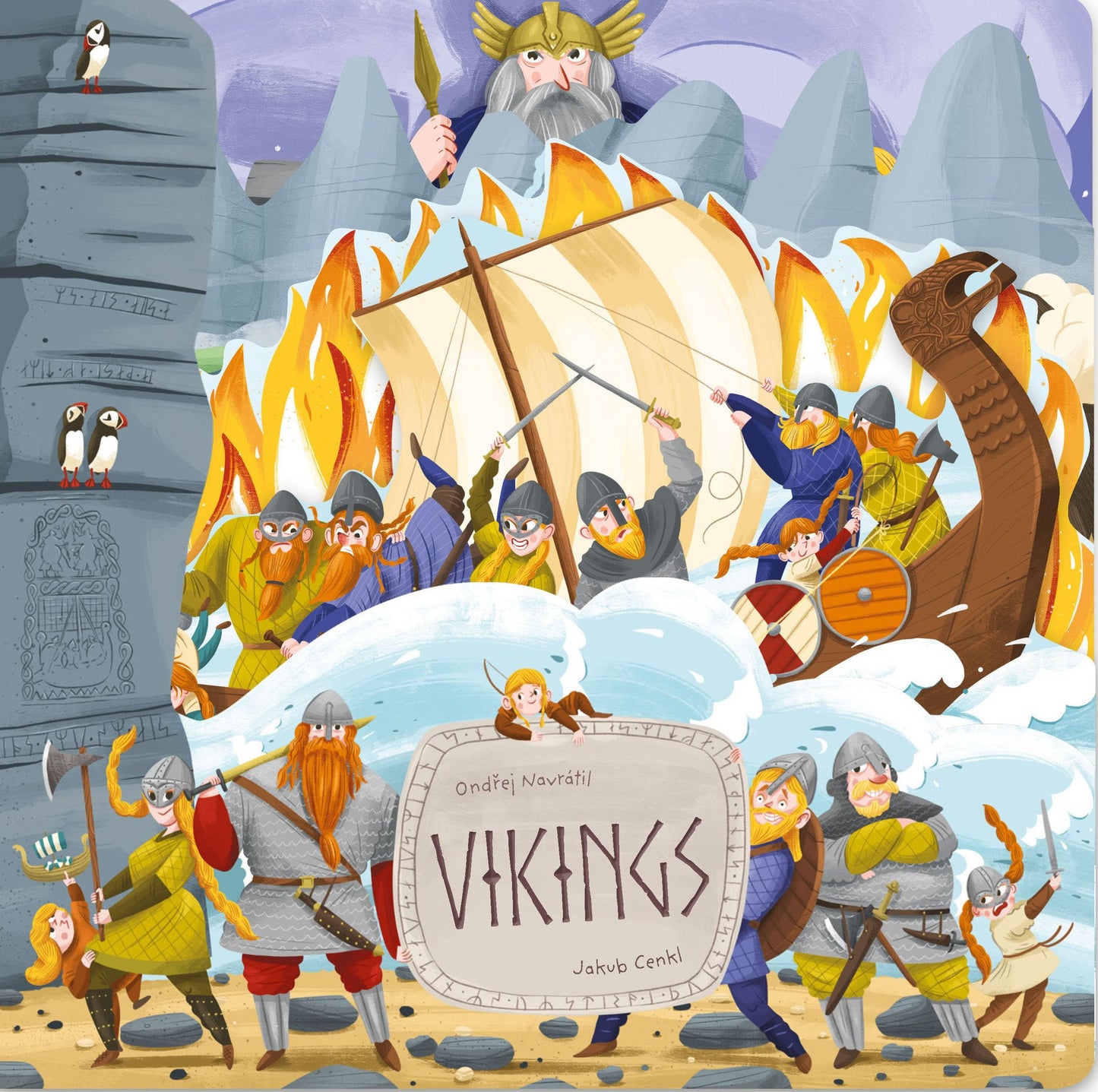 Cover image for Vikings ISBN 9788000080666