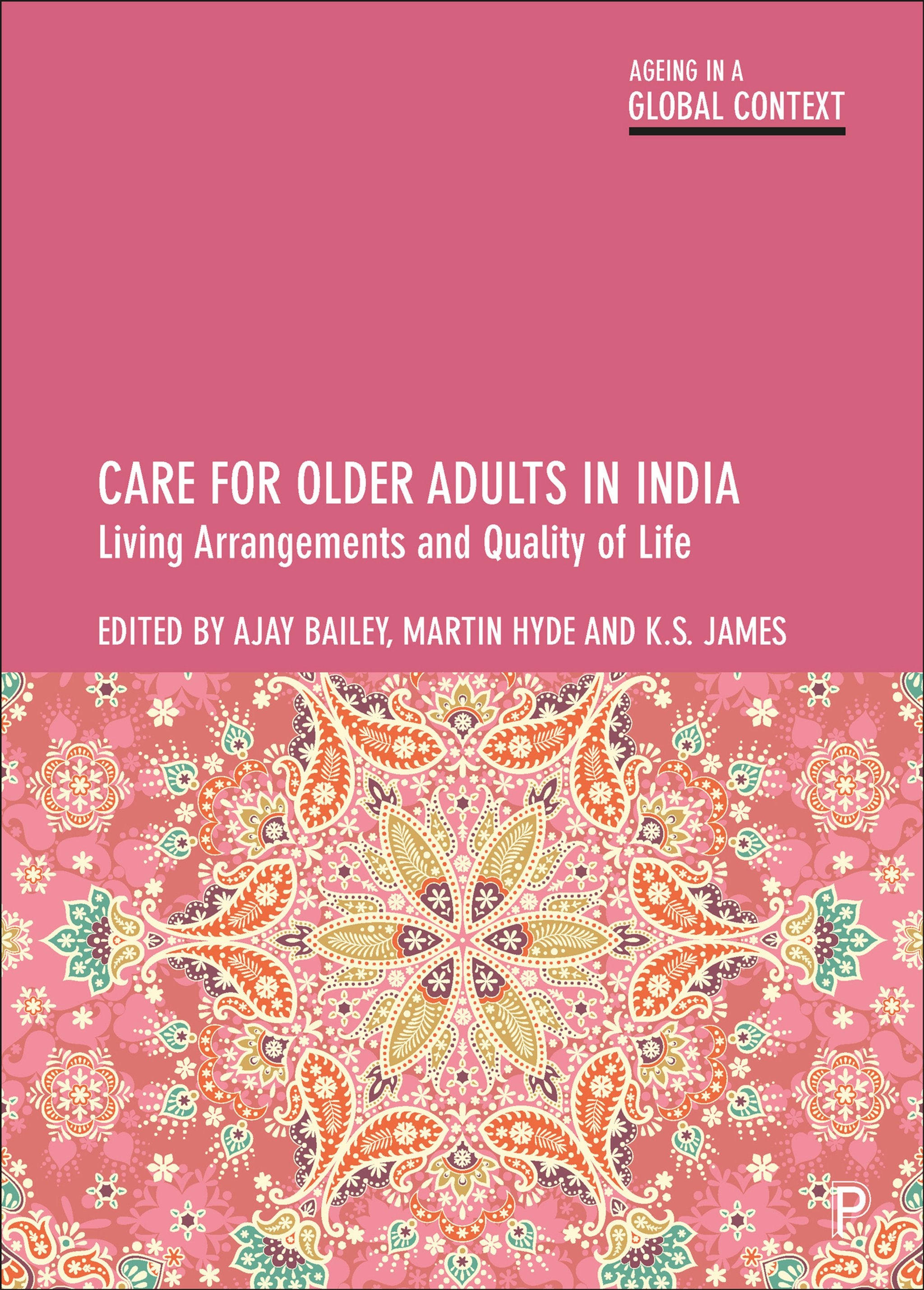 Cover image for Care for Older Adults in India ISBN 9781447357391