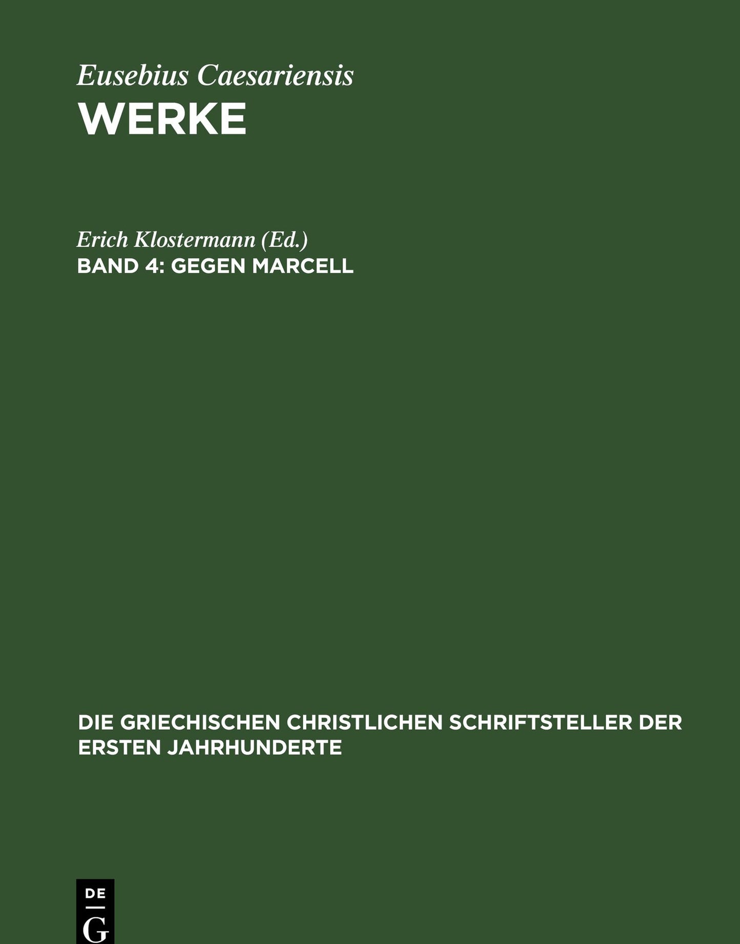 Cover image for Gegen Marcell ISBN 9783112489871