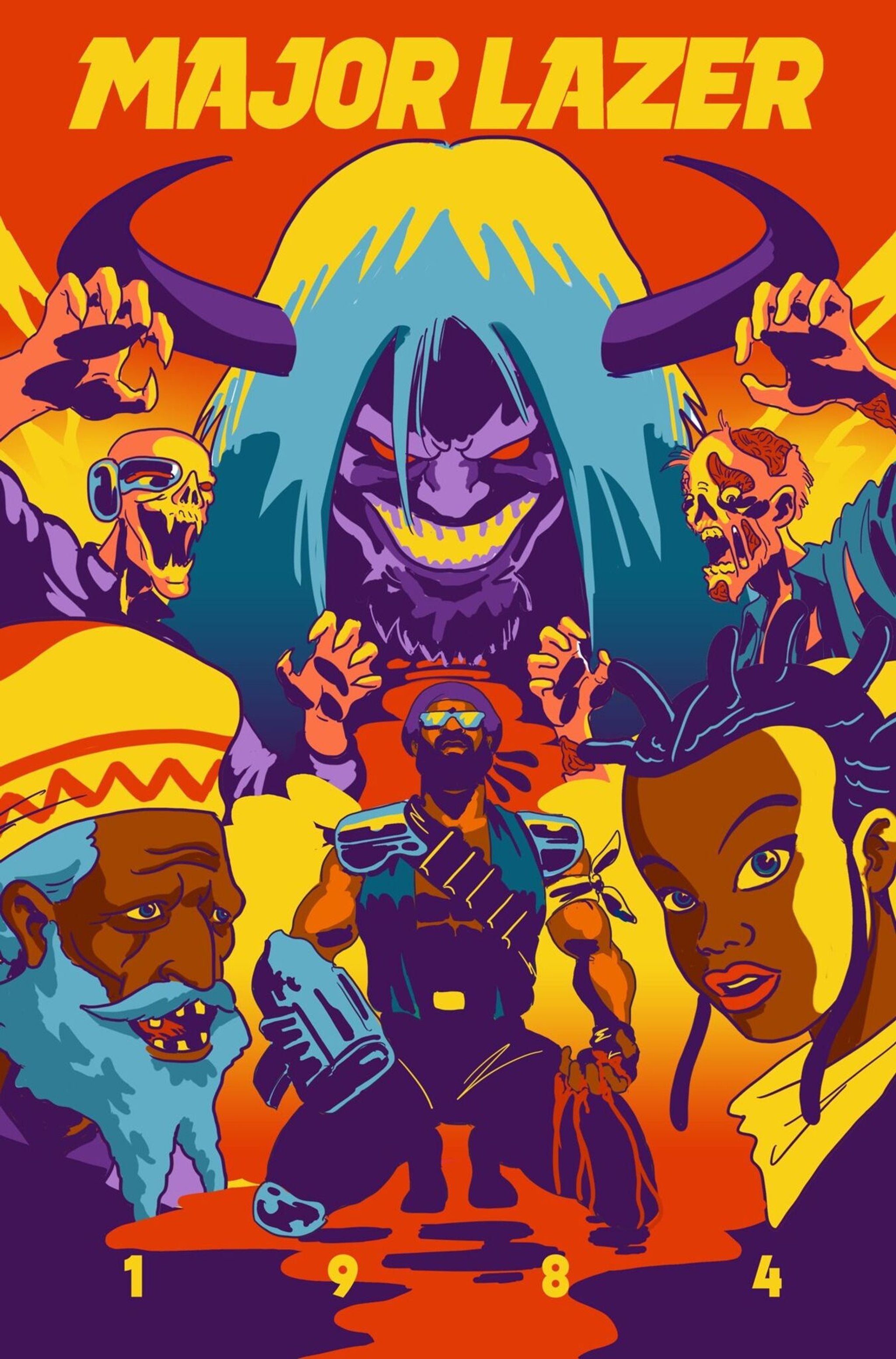 Cover image for Major Lazer: Year Negative One ISBN 9798886561814
