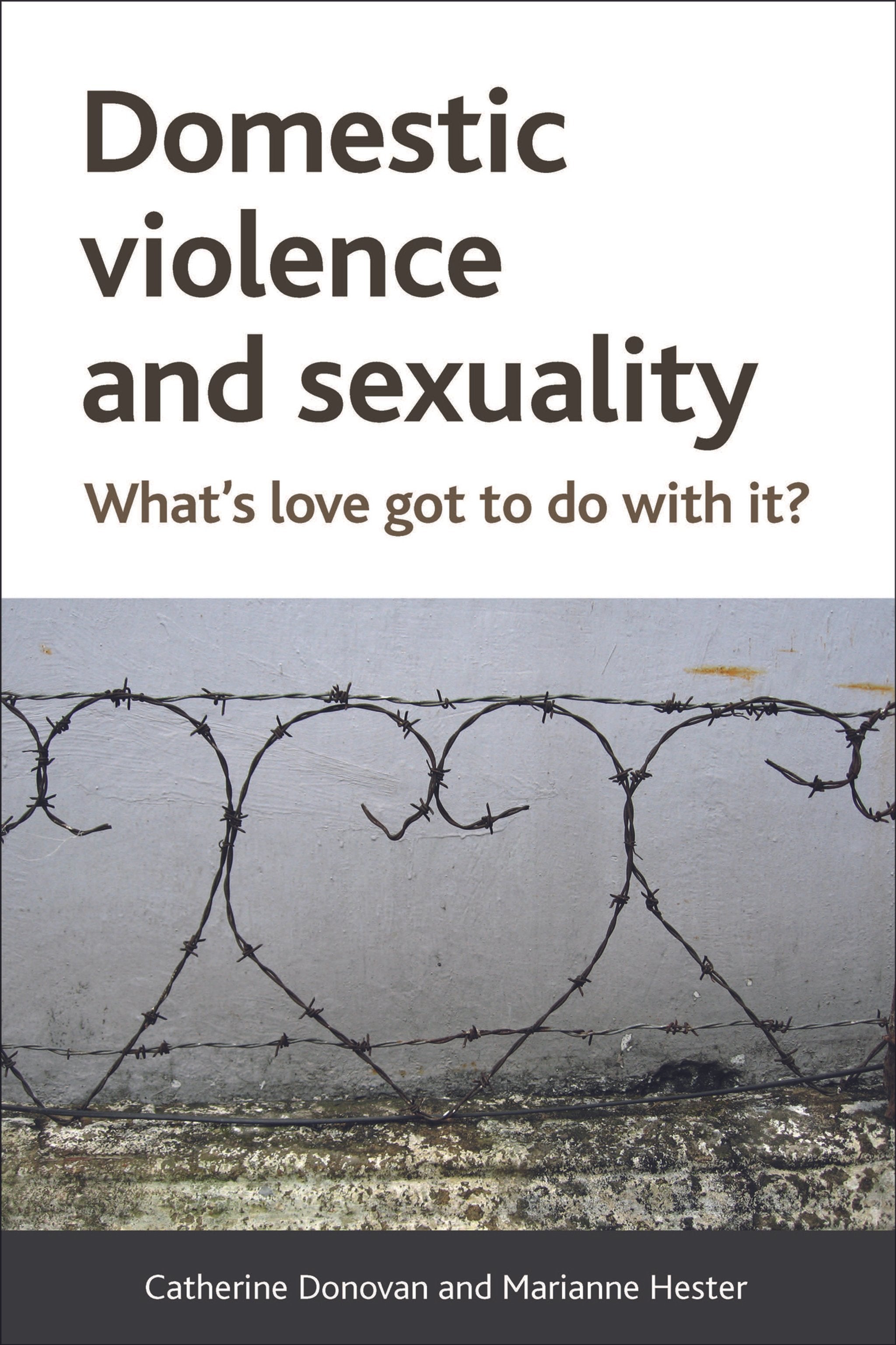 Cover image for Domestic Violence and Sexuality ISBN 9781447307440