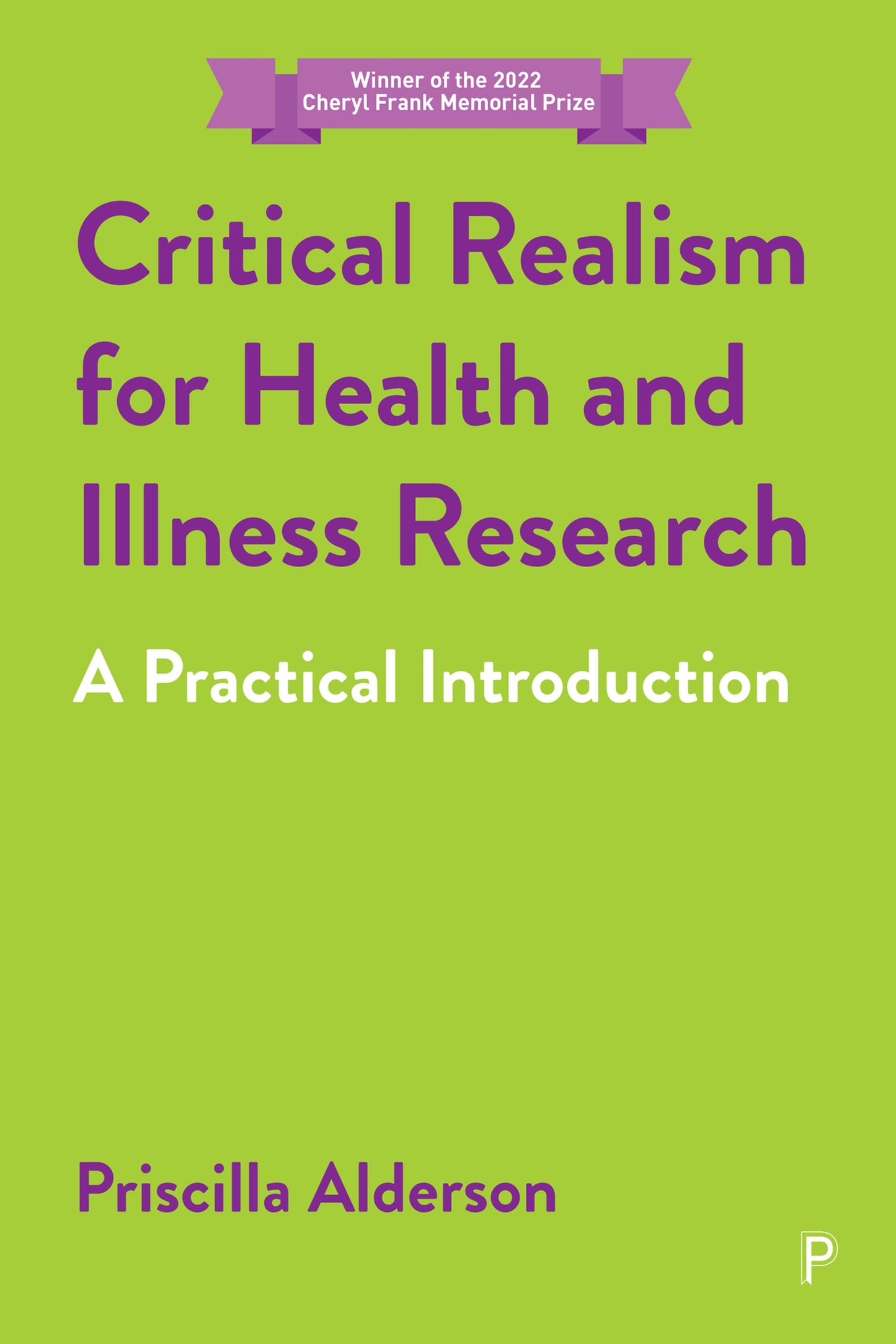 Cover image for Critical Realism for Health and Illness Research ISBN 9781447354567