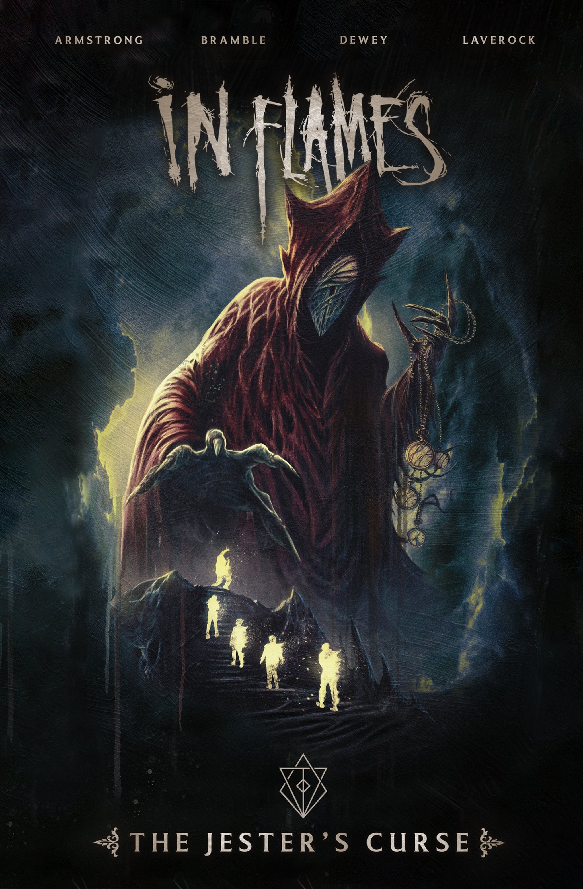 Cover image for In Flames: The Jester's Curse ISBN 9798886562231