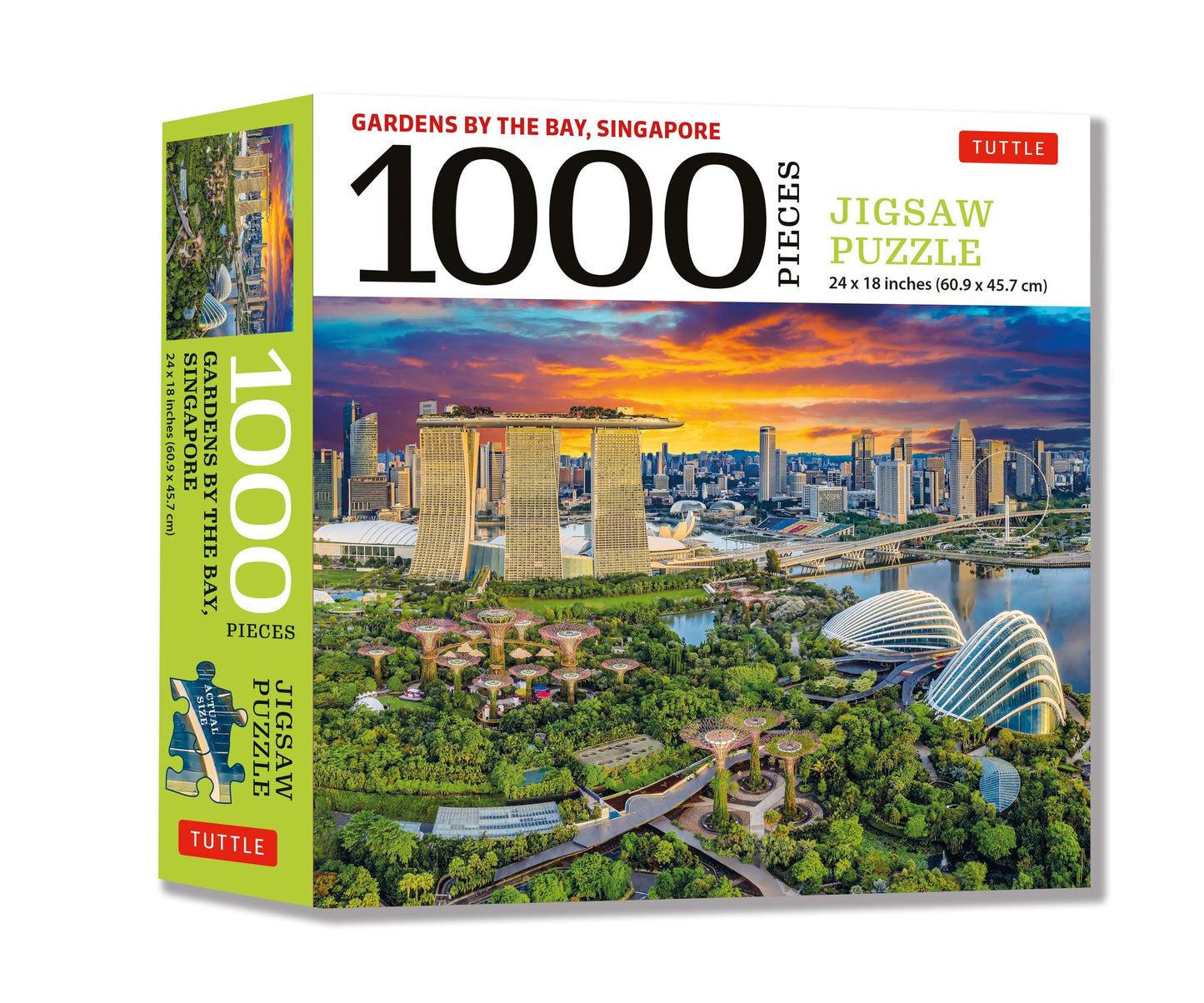 Cover image for Singapore's Gardens by the Bay - 1000 Piece Jigsaw Puzzle ISBN 9780804853163