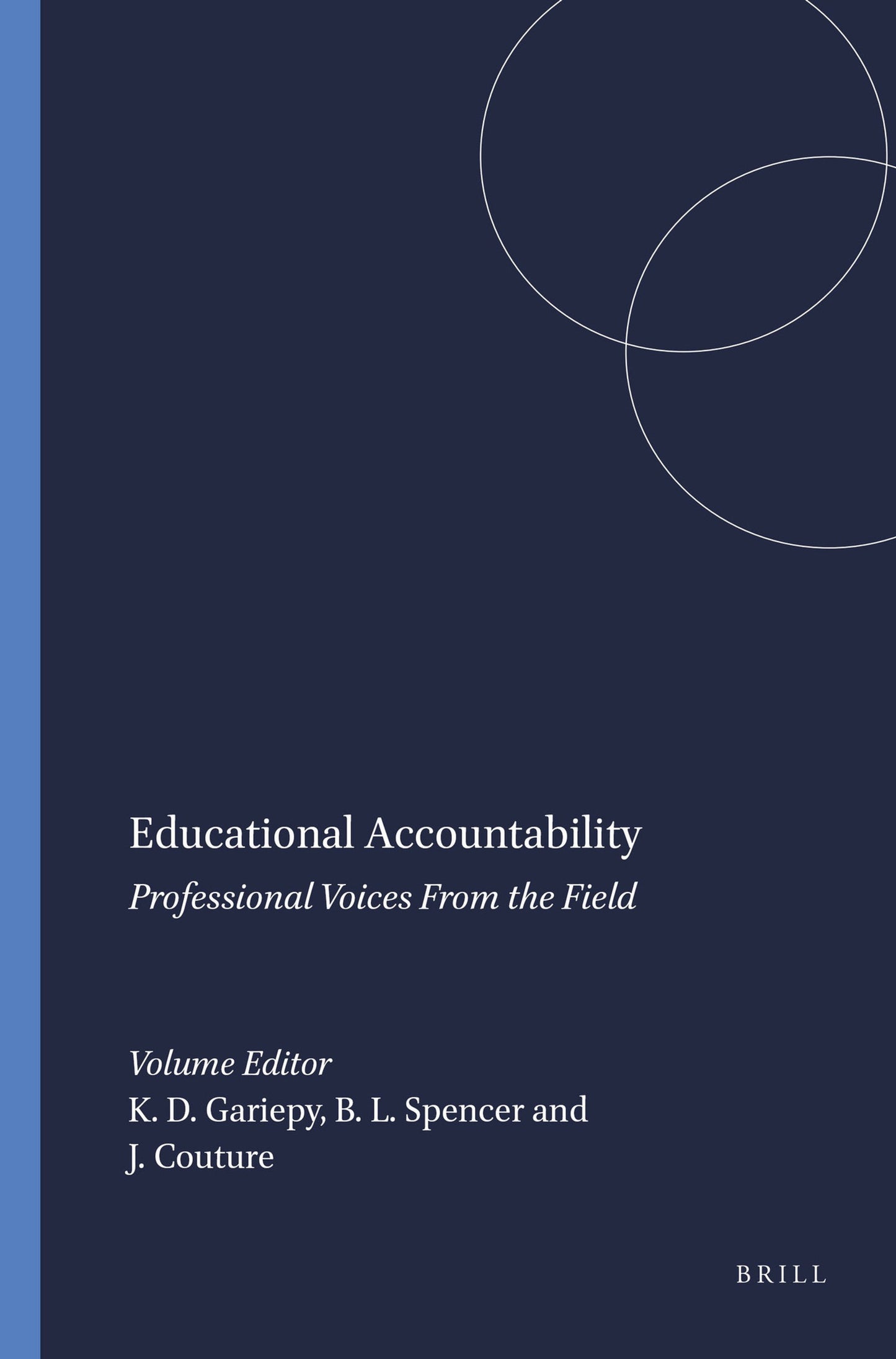 Cover image for Educational Accountability ISBN 9789087909000