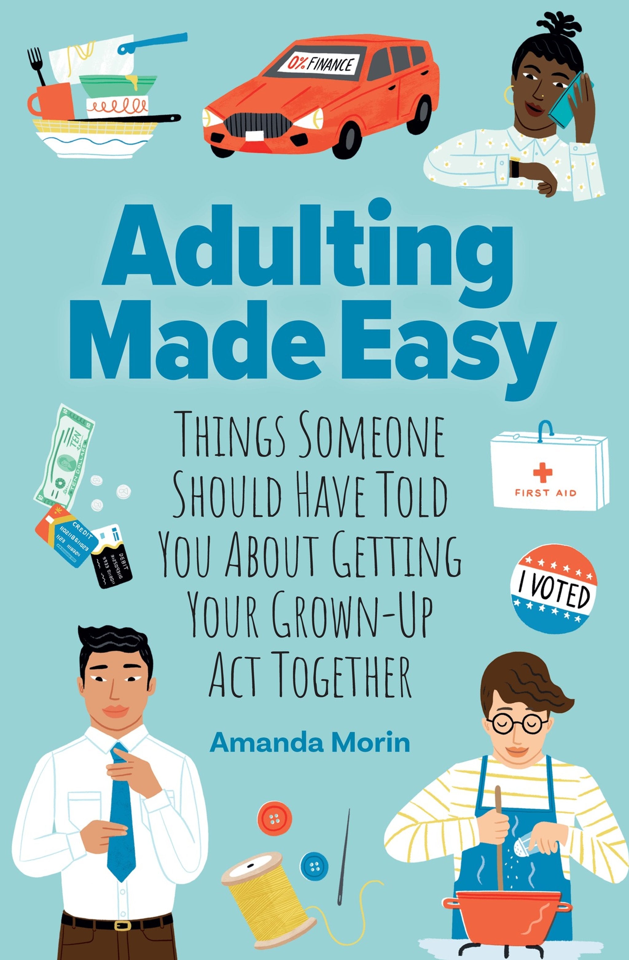 Cover image for Adulting Made Easy ISBN 9781684620210