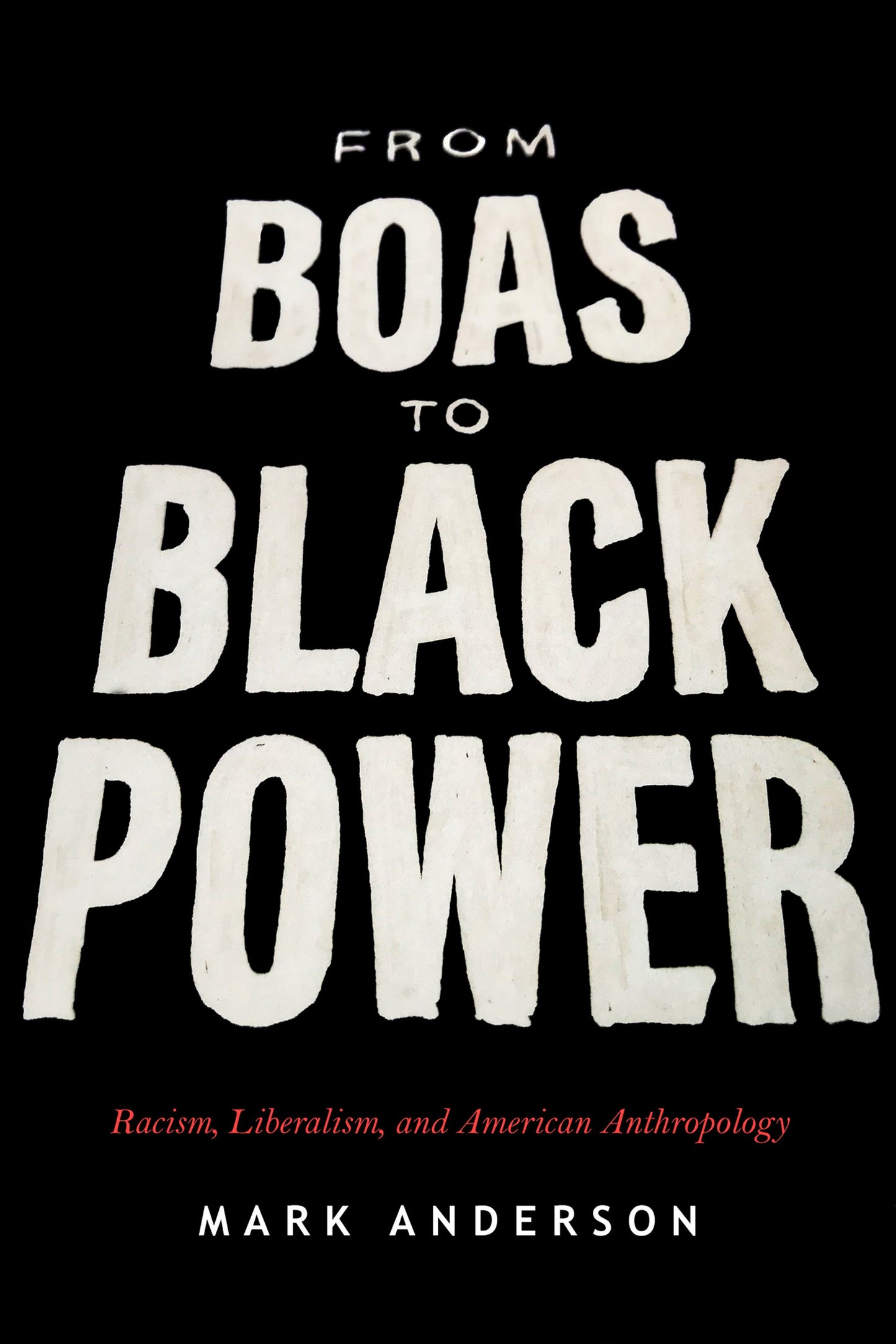 Cover image for From Boas to Black Power ISBN 9781503607286
