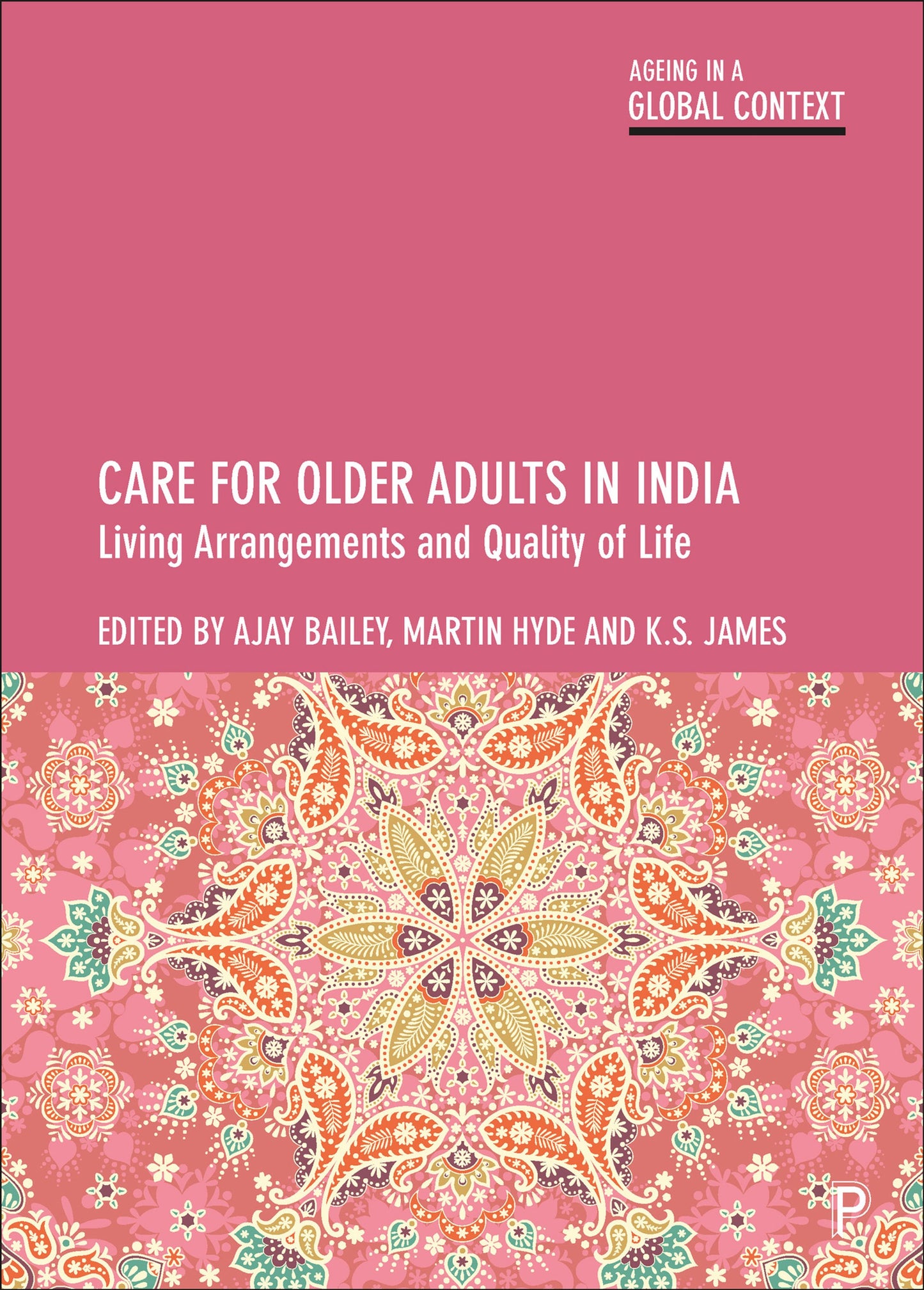 Cover image for Care for Older Adults in India ISBN 9781447357339