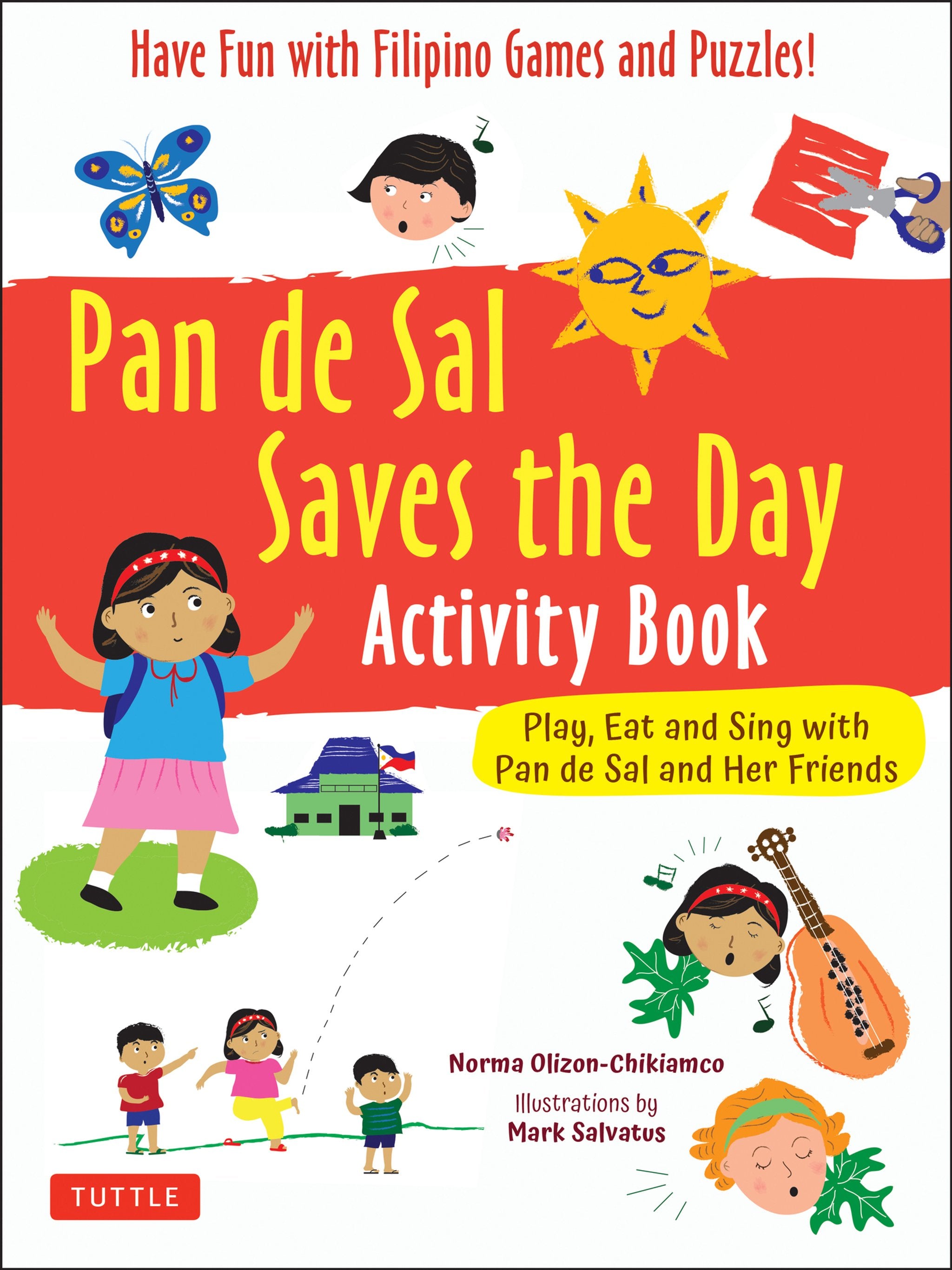 Cover image for Pan de Sal Saves the Day Activity Book ISBN 9780804854535