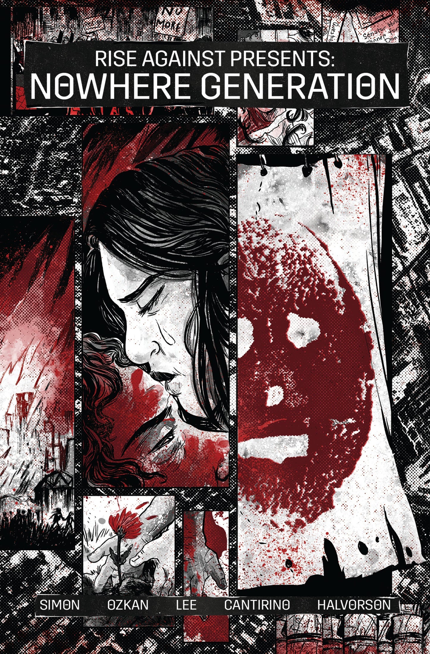 Cover image for Rise Against: Nowhere Generation ISBN 9781940878621