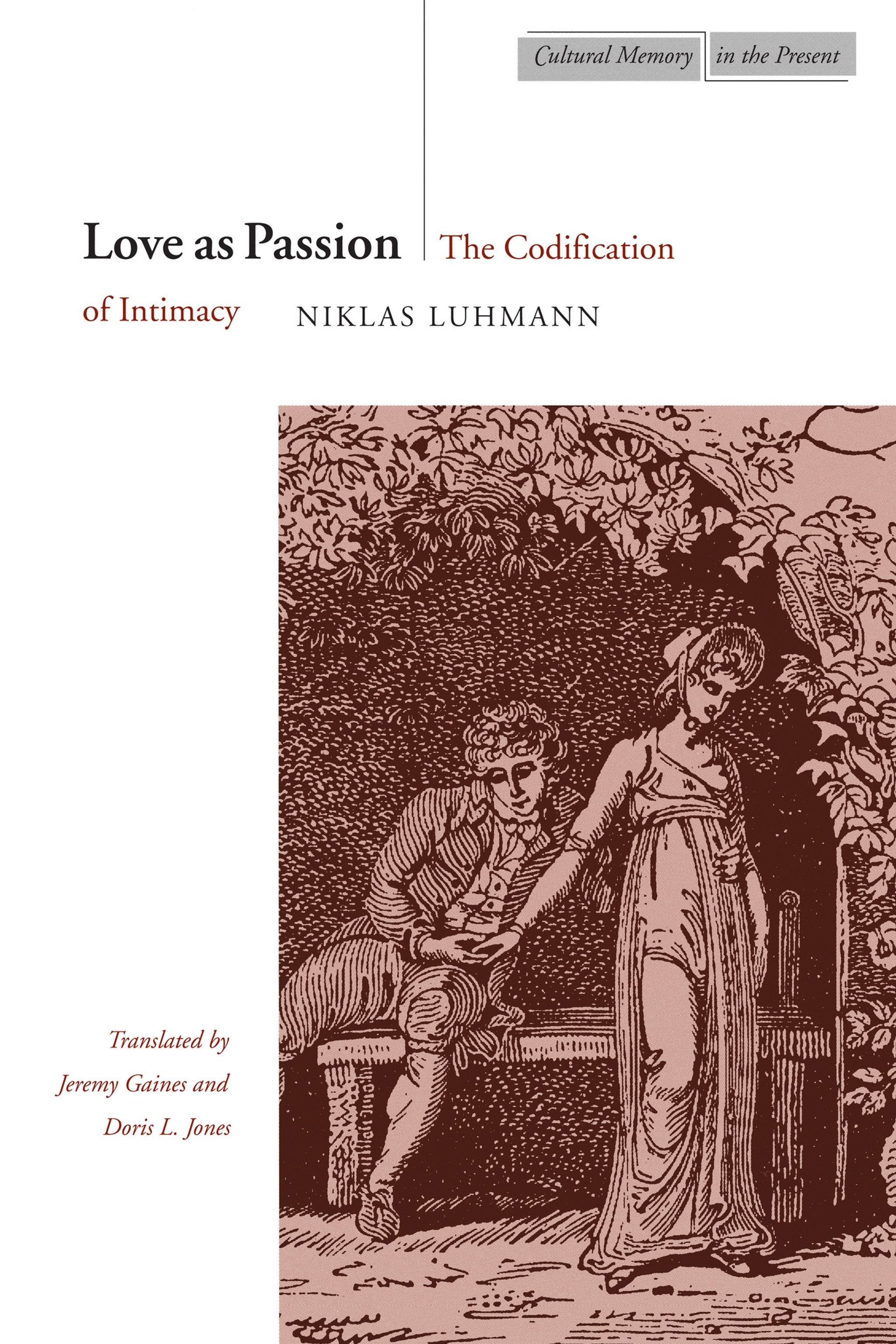 Cover image for Love as Passion ISBN 9780804732536
