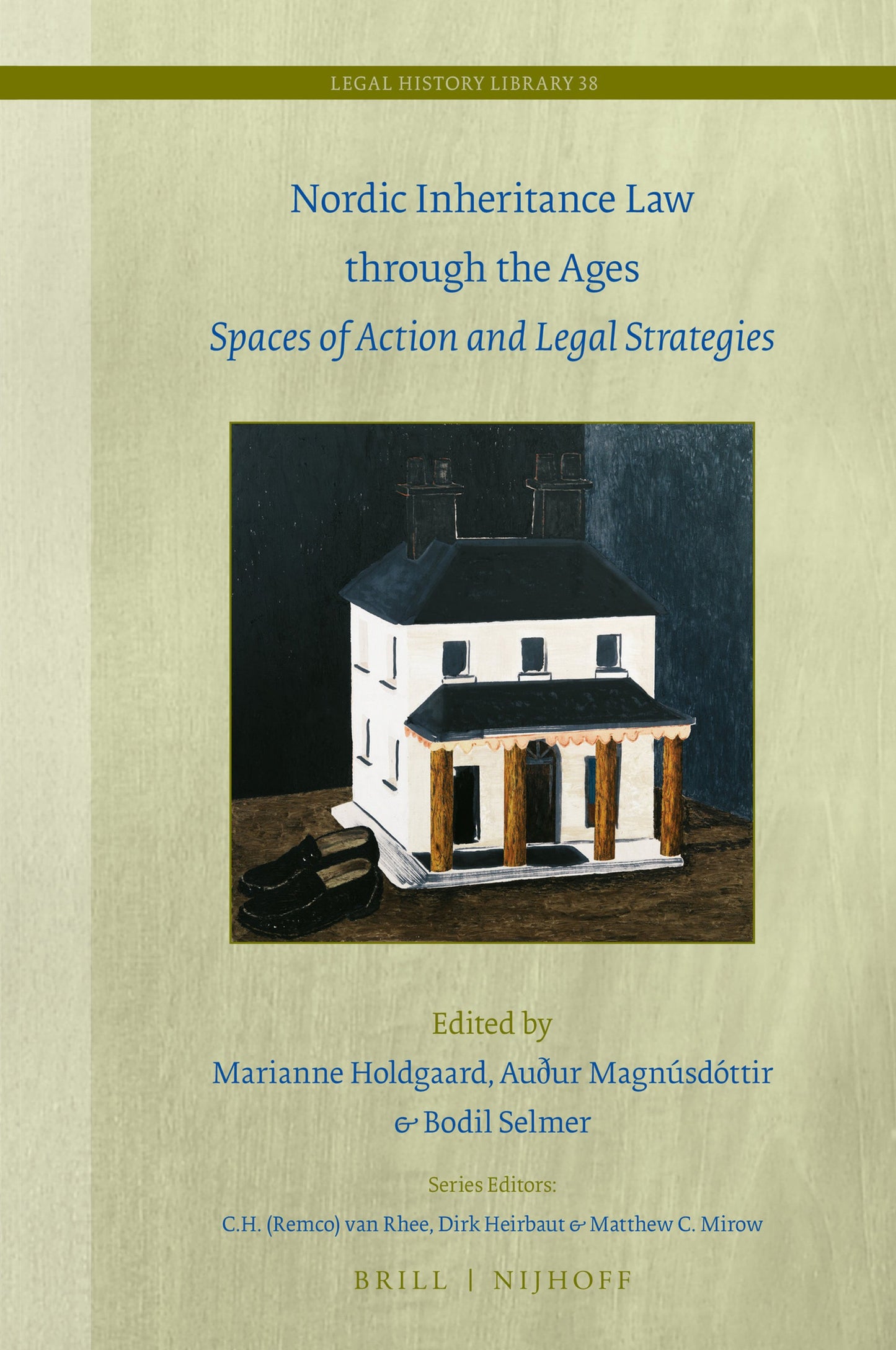 Cover image for Nordic Inheritance Law through the Ages ISBN 9789004427358