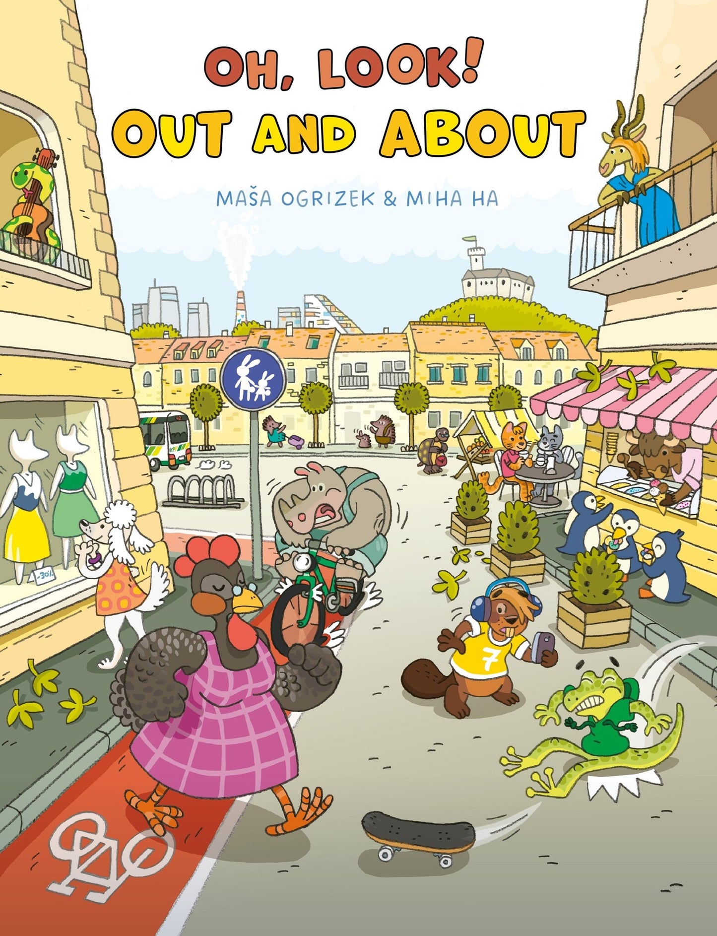 Cover image for Oh, Look! Out and About ISBN 9788000079455