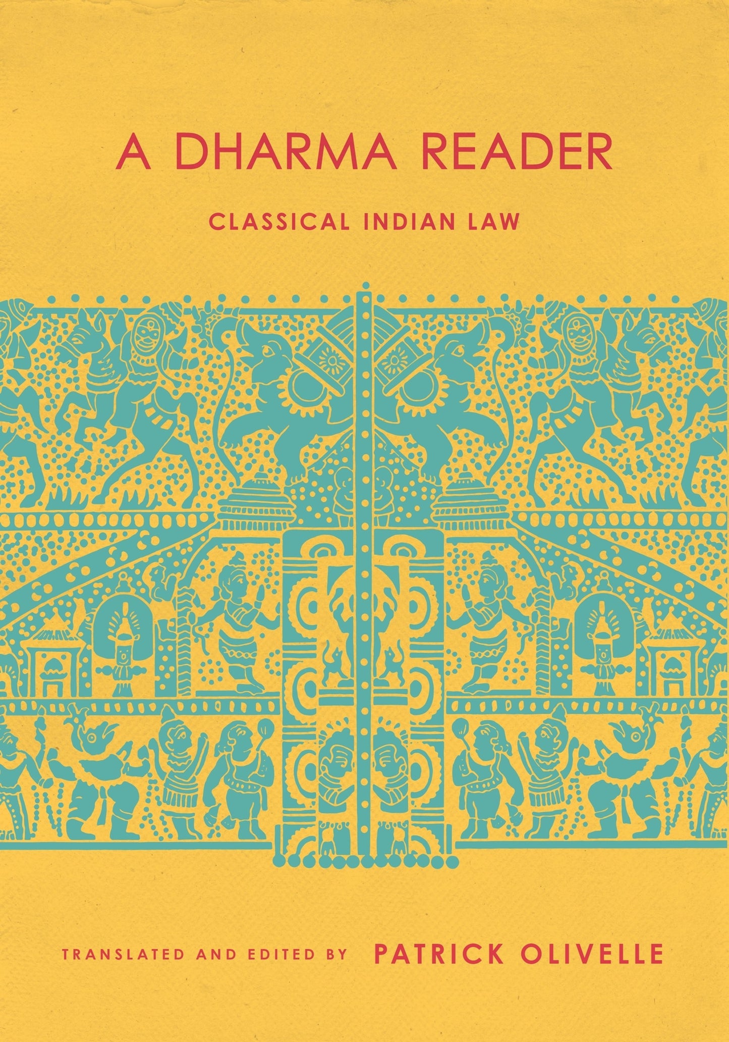 Cover image for A Dharma Reader ISBN 9780231226004