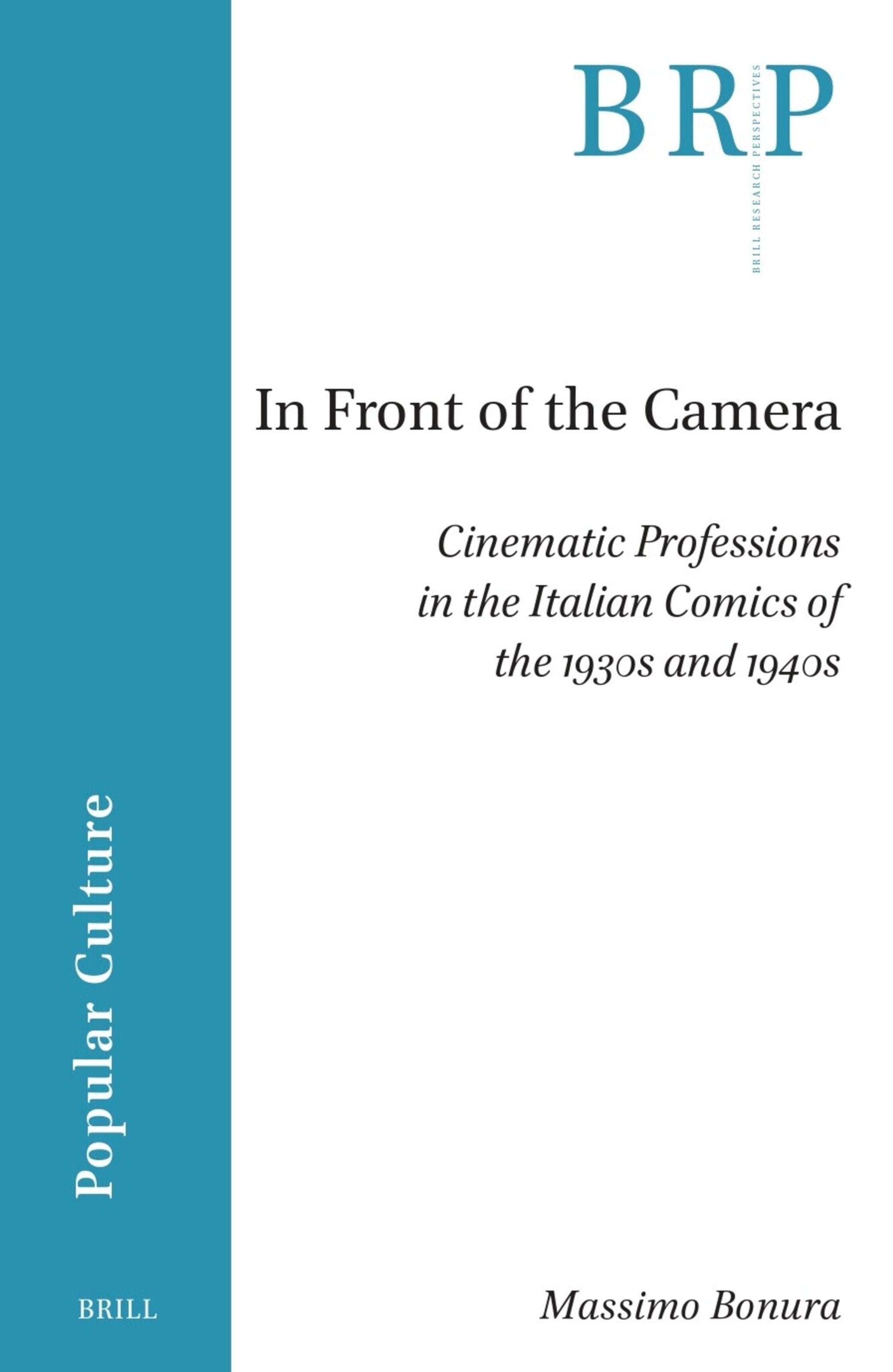 Cover image for In Front of the Camera ISBN 9789004768376
